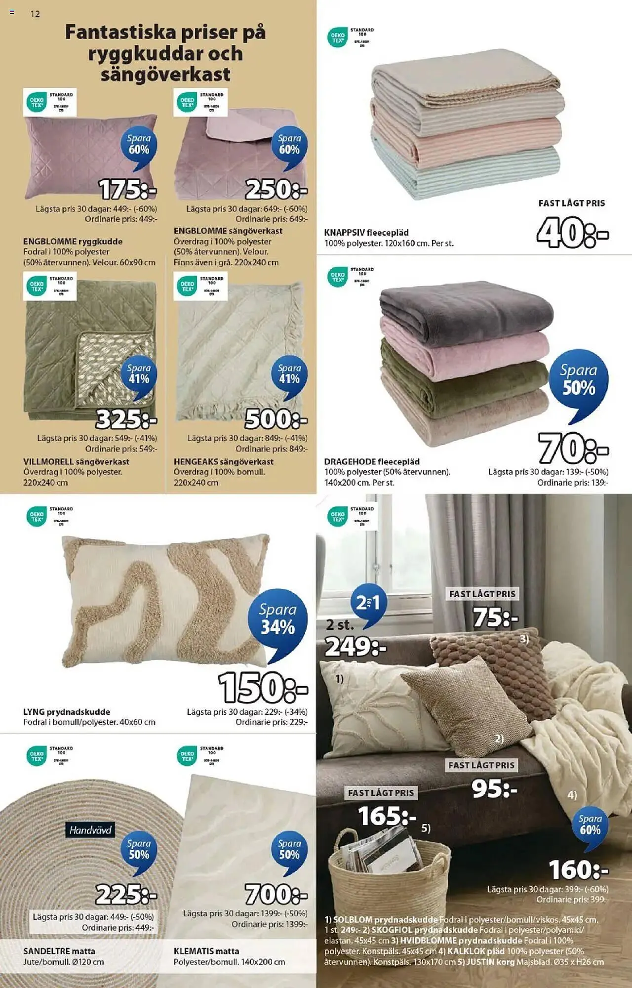 JYSK reklamblad från 6 oktober till 19 oktober 2025 - Reklamblad sidor 12