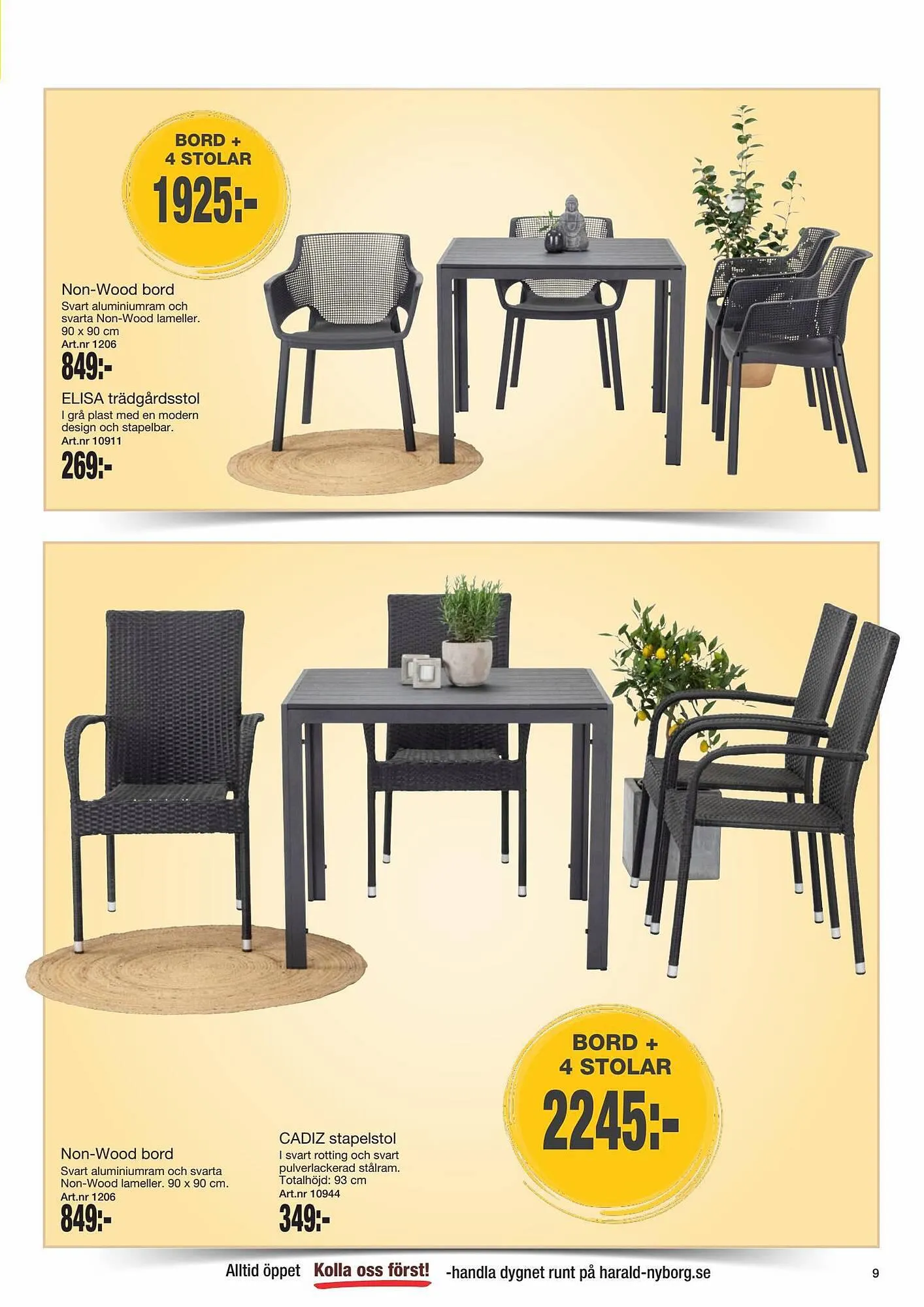 Harald Nyborg reklamblad från 11 juni till 31 oktober 2023 - Reklamblad sidor 9