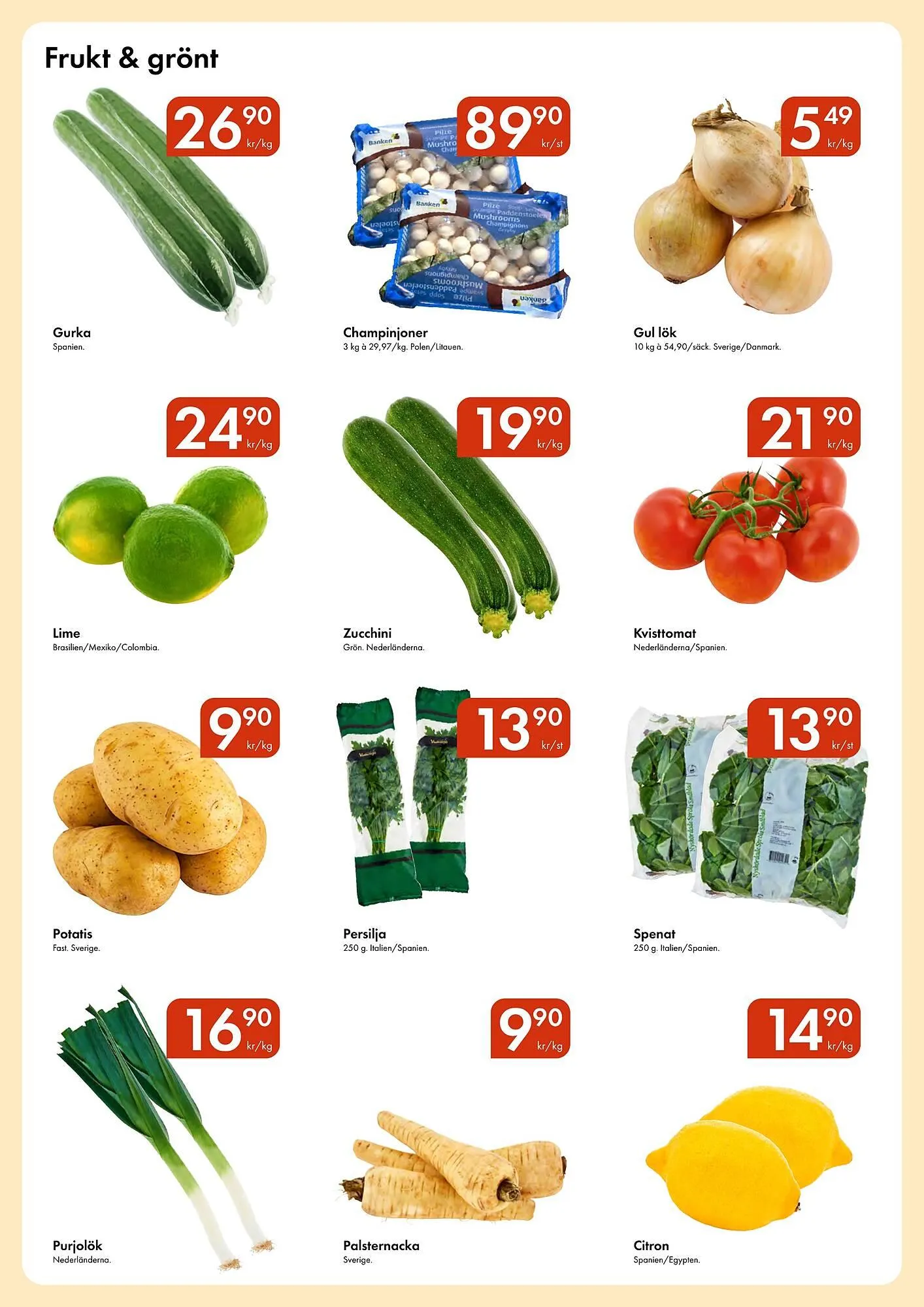 Snabbgross reklamblad från 10 mars till 23 mars 2025 - Reklamblad sidor 6