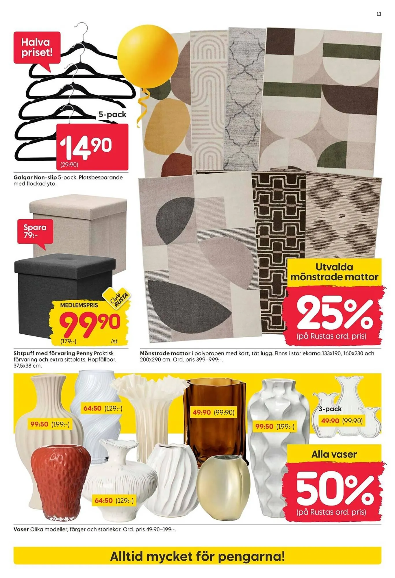 Rusta reklamblad från 13 april till 19 april 2026 - Reklamblad sidor 11