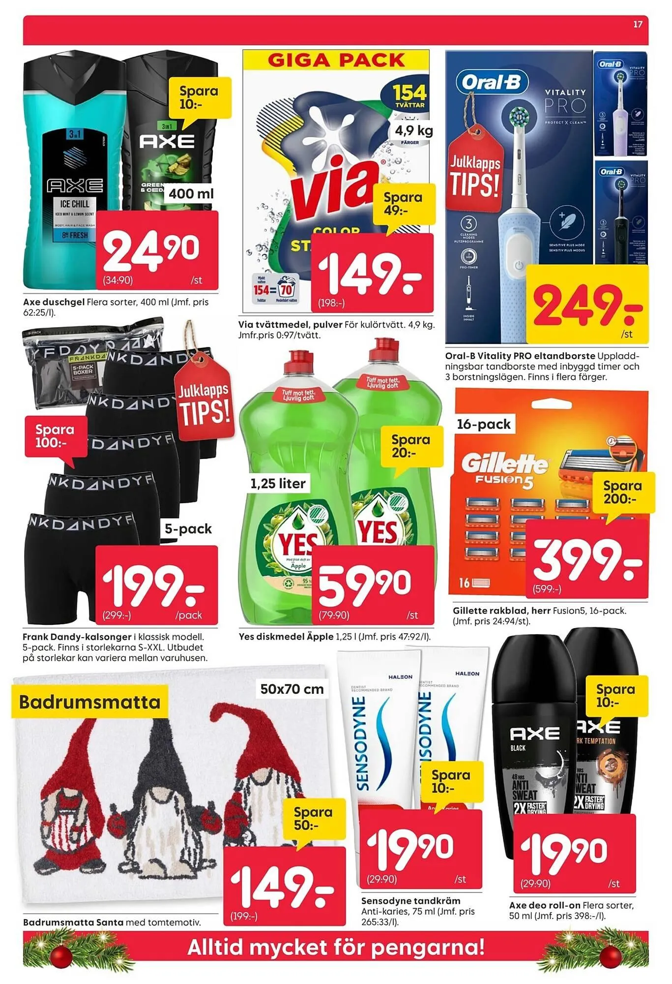 Rusta reklamblad från 17 november till 23 november 2025 - Reklamblad sidor 17