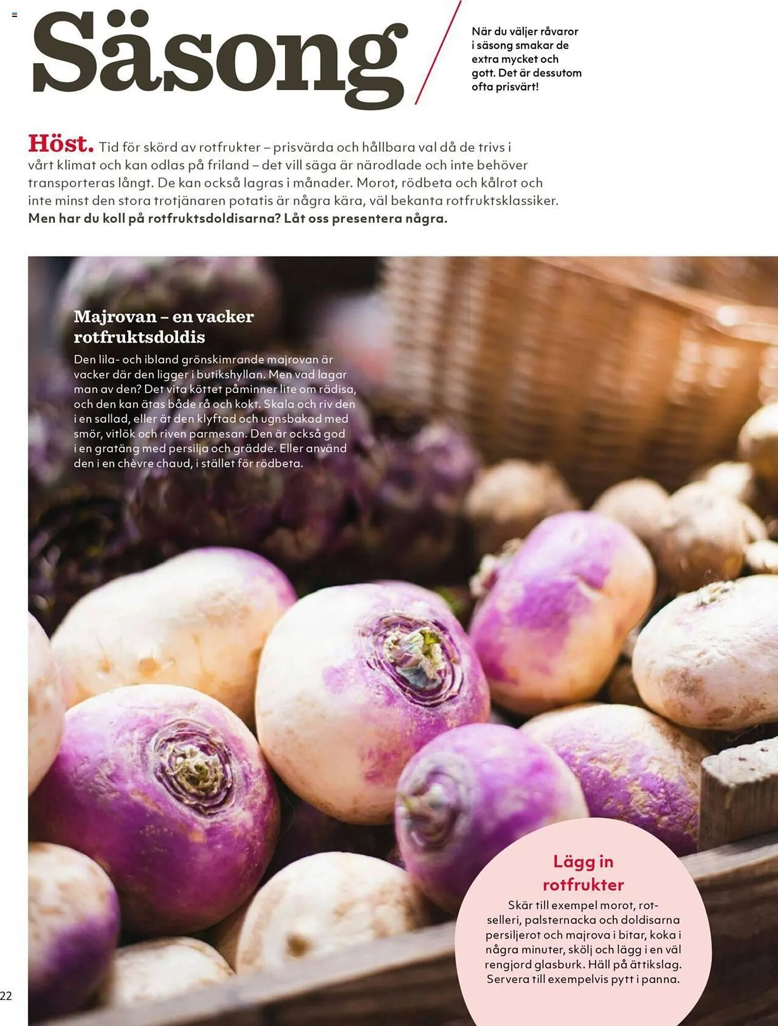 Hemköp reklamblad från 21 oktober till 31 december 2024 - Reklamblad sidor 22