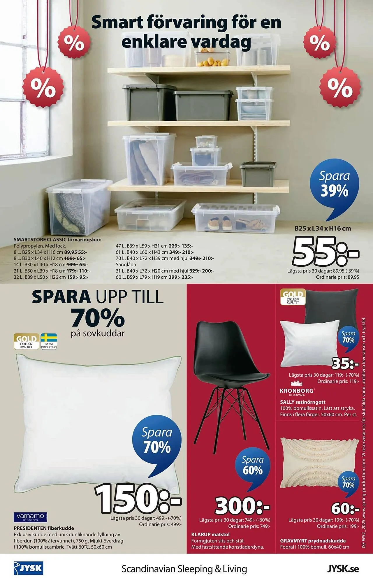 JYSK reklamblad från 24 december till 19 januari 2026 - Reklamblad sidor 24