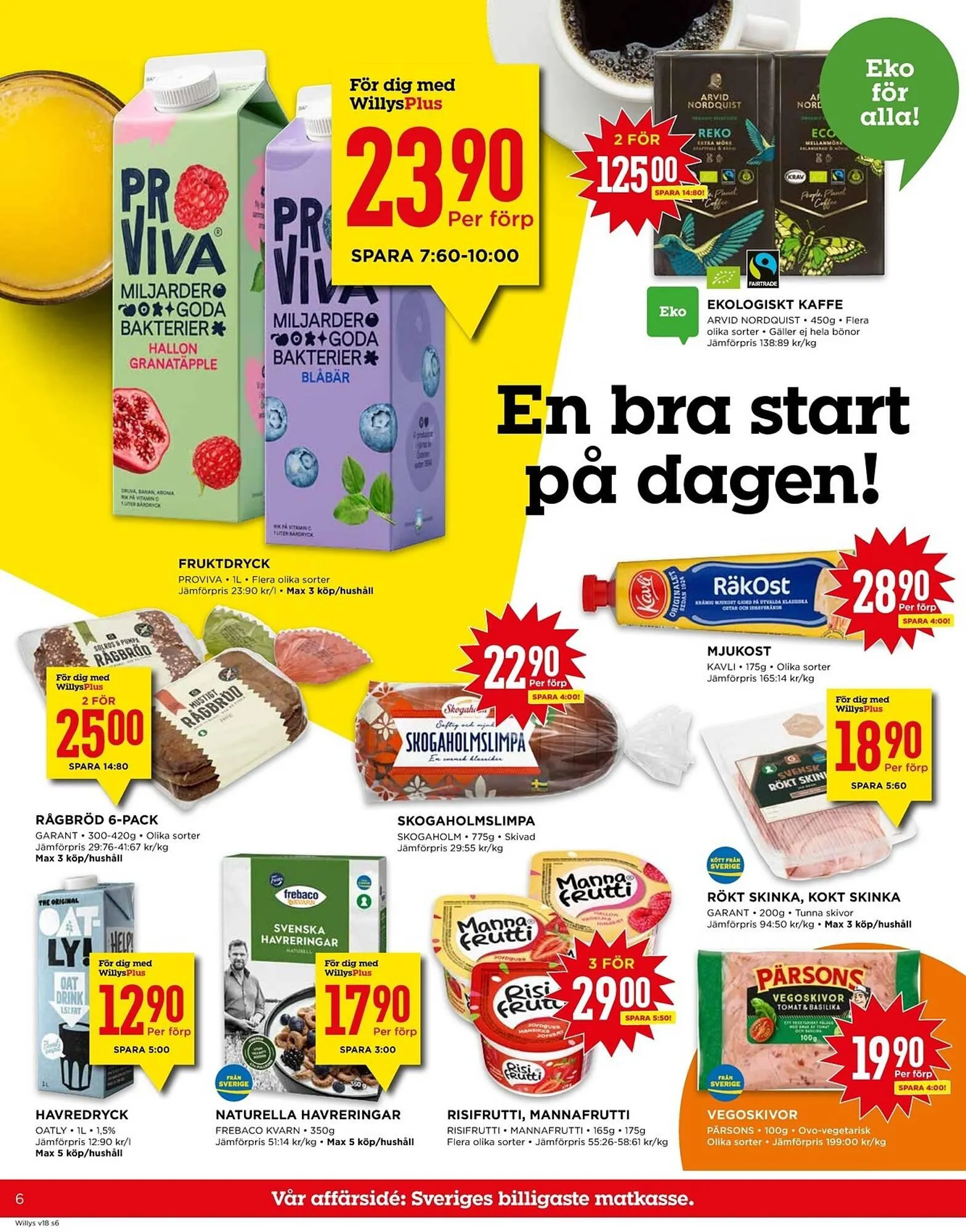 Willys reklamblad från 29 april till 5 maj 2024 - Reklamblad sidor 6