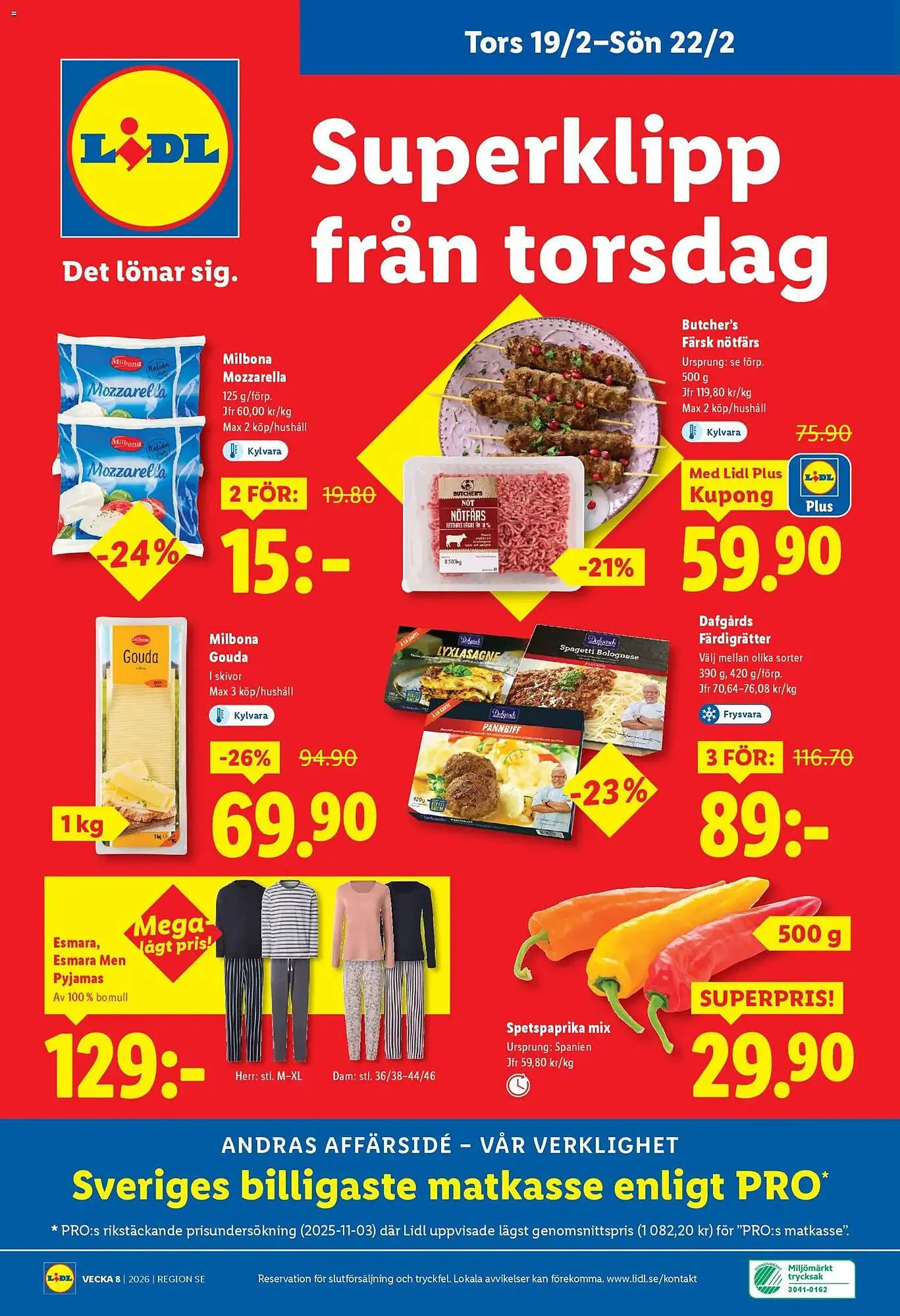 Lidl reklamblad från 16 februari till 22 februari 2026 - Reklamblad sidor 29