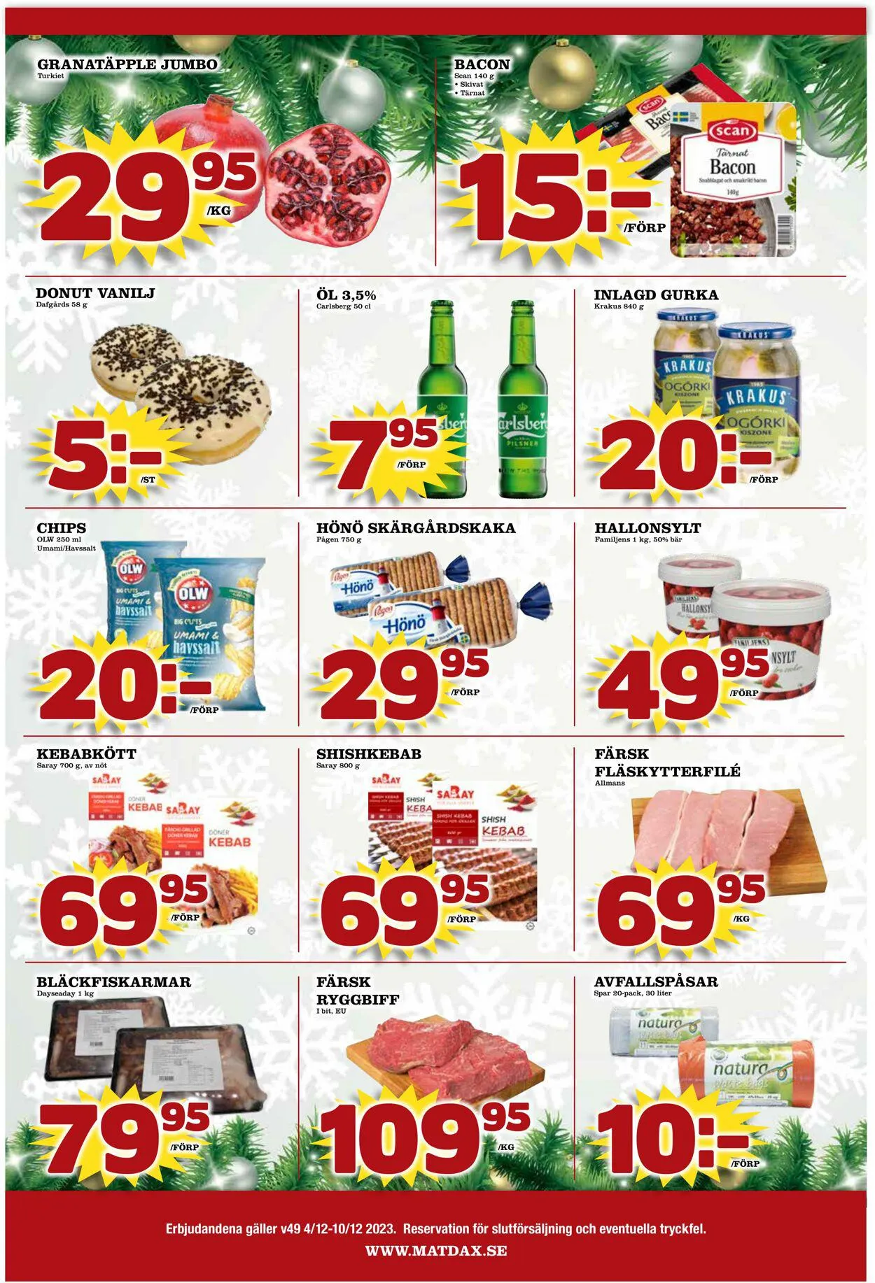 Matdax från 4 december till 10 december 2023 - Reklamblad sidor 8