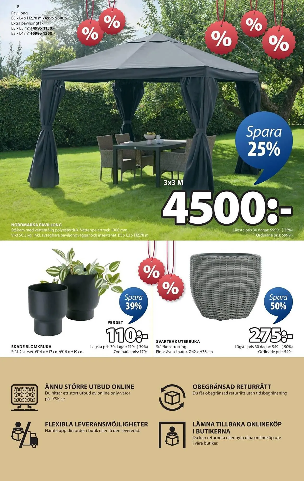 JYSK reklamblad från 2 juni till 15 juni 2025 - Reklamblad sidor 8