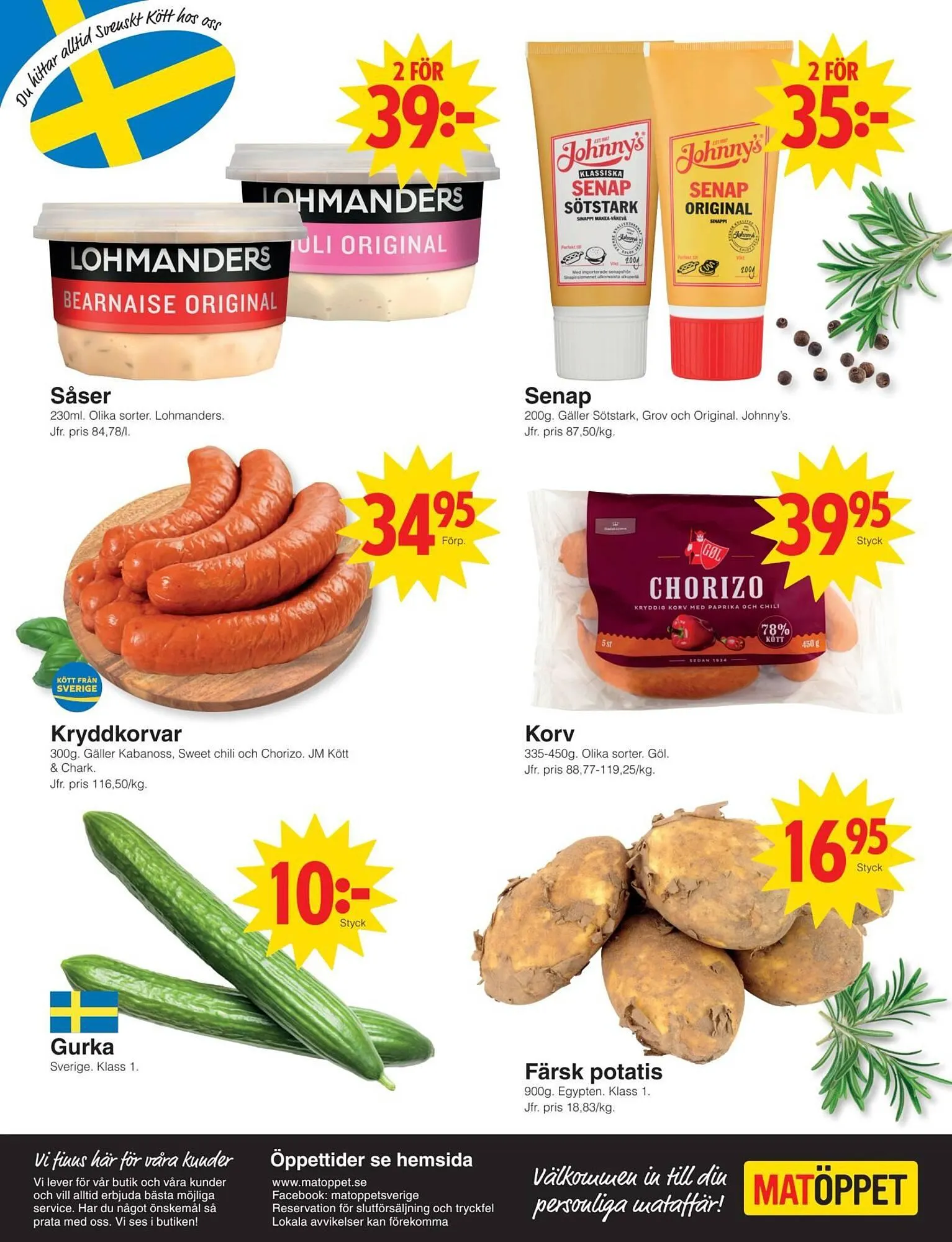 Matöppet reklamblad från 11 maj till 18 maj 2026 - Reklamblad sidor 4
