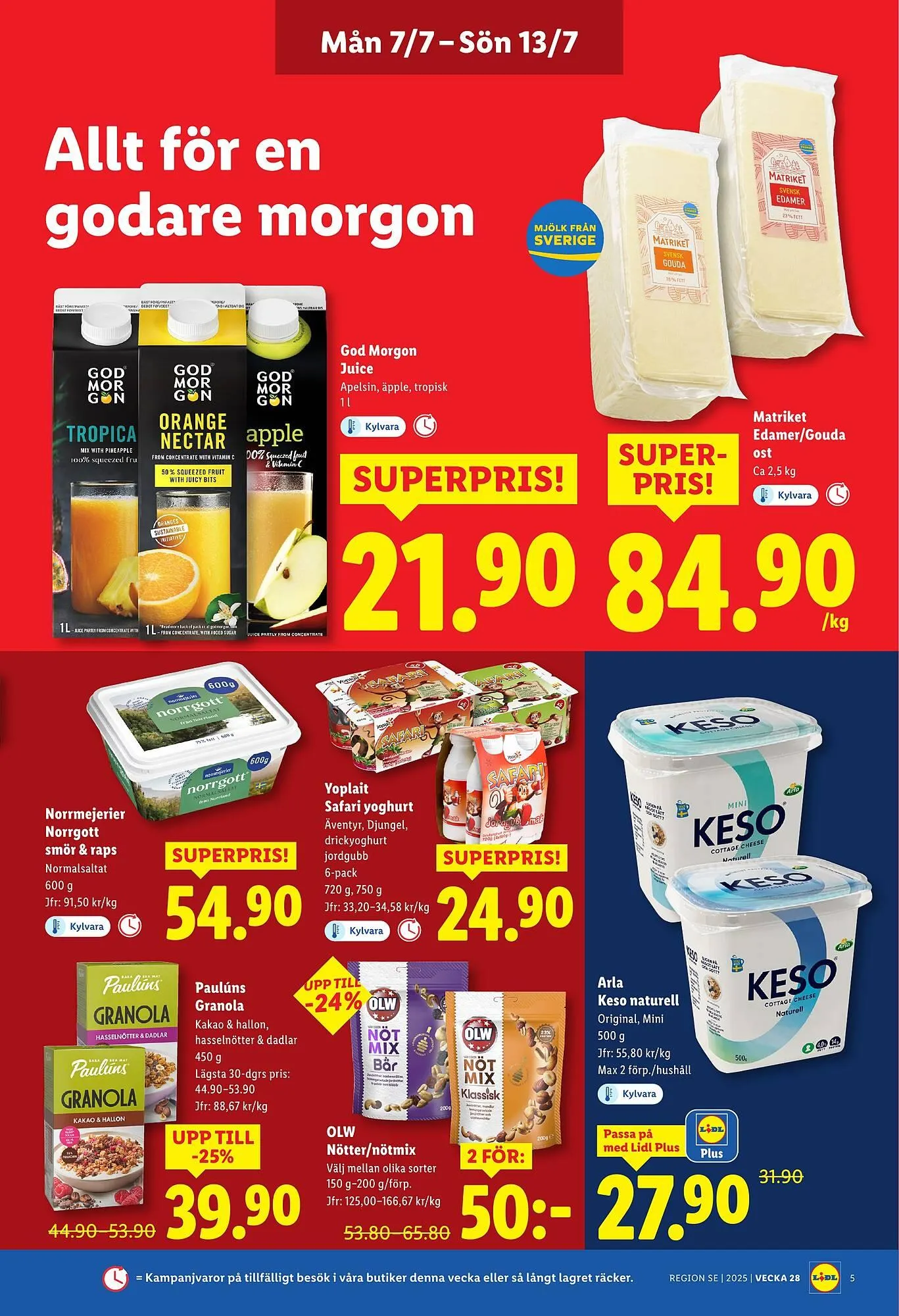 Lidl reklamblad från 7 juli till 13 juli 2025 - Reklamblad sidor 5