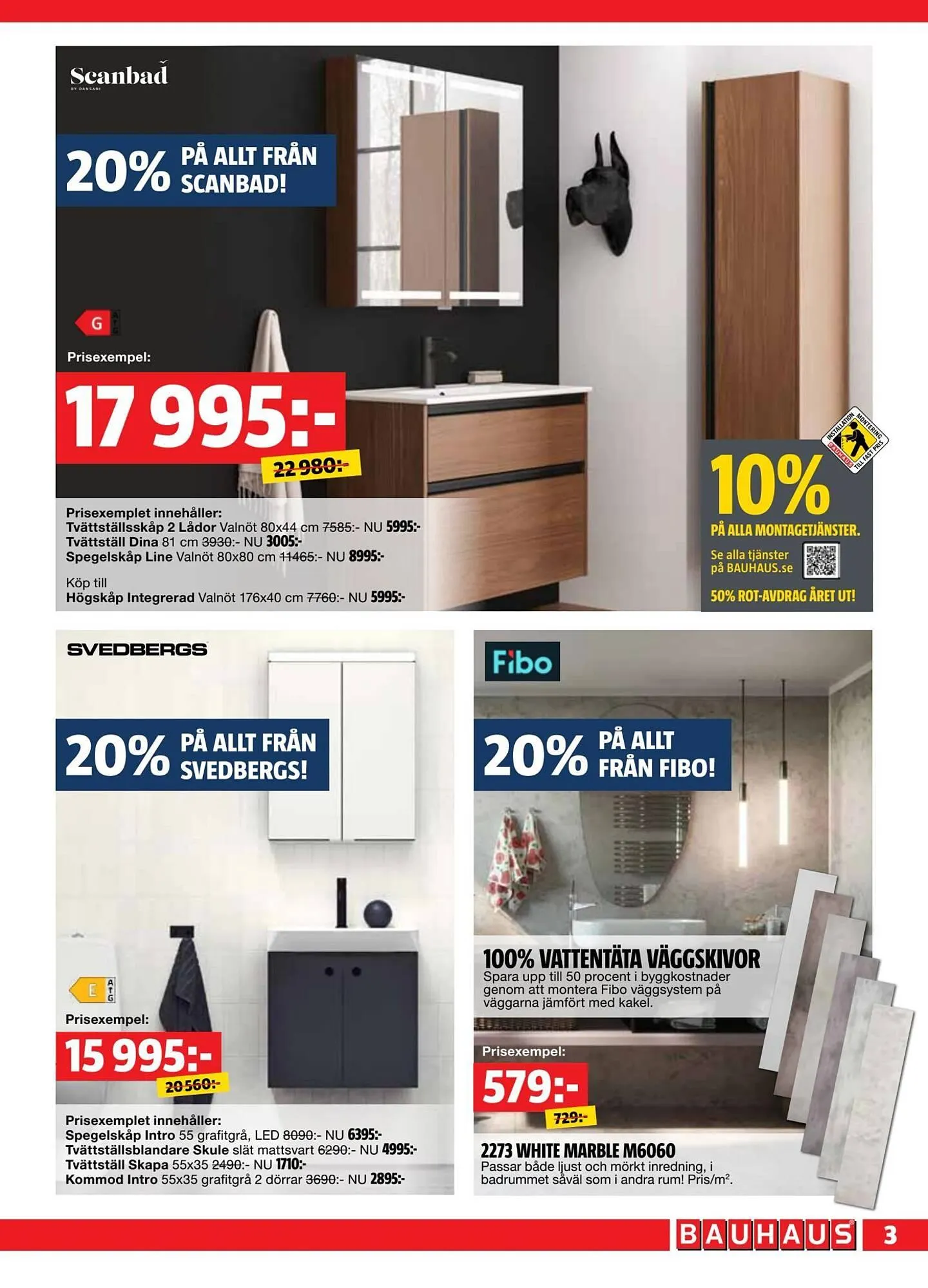 Bauhaus reklamblad från 29 september till 12 oktober 2025 - Reklamblad sidor 3