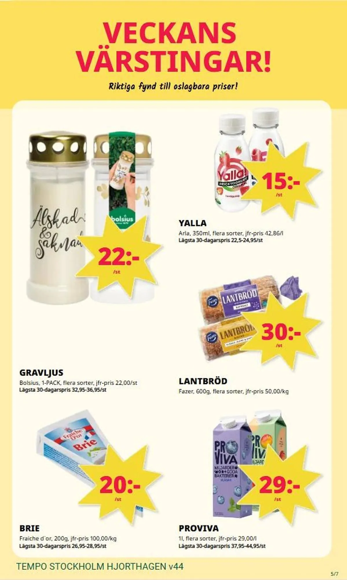 Tempo reklamblad från 27 oktober till 2 november 2025 - Reklamblad sidor 5