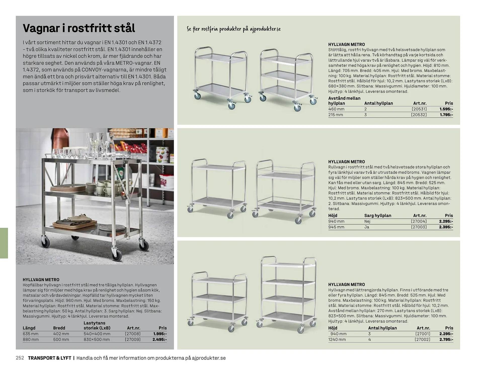 AJ Produkter reklamblad från 1 januari till 31 december 2025 - Reklamblad sidor 252