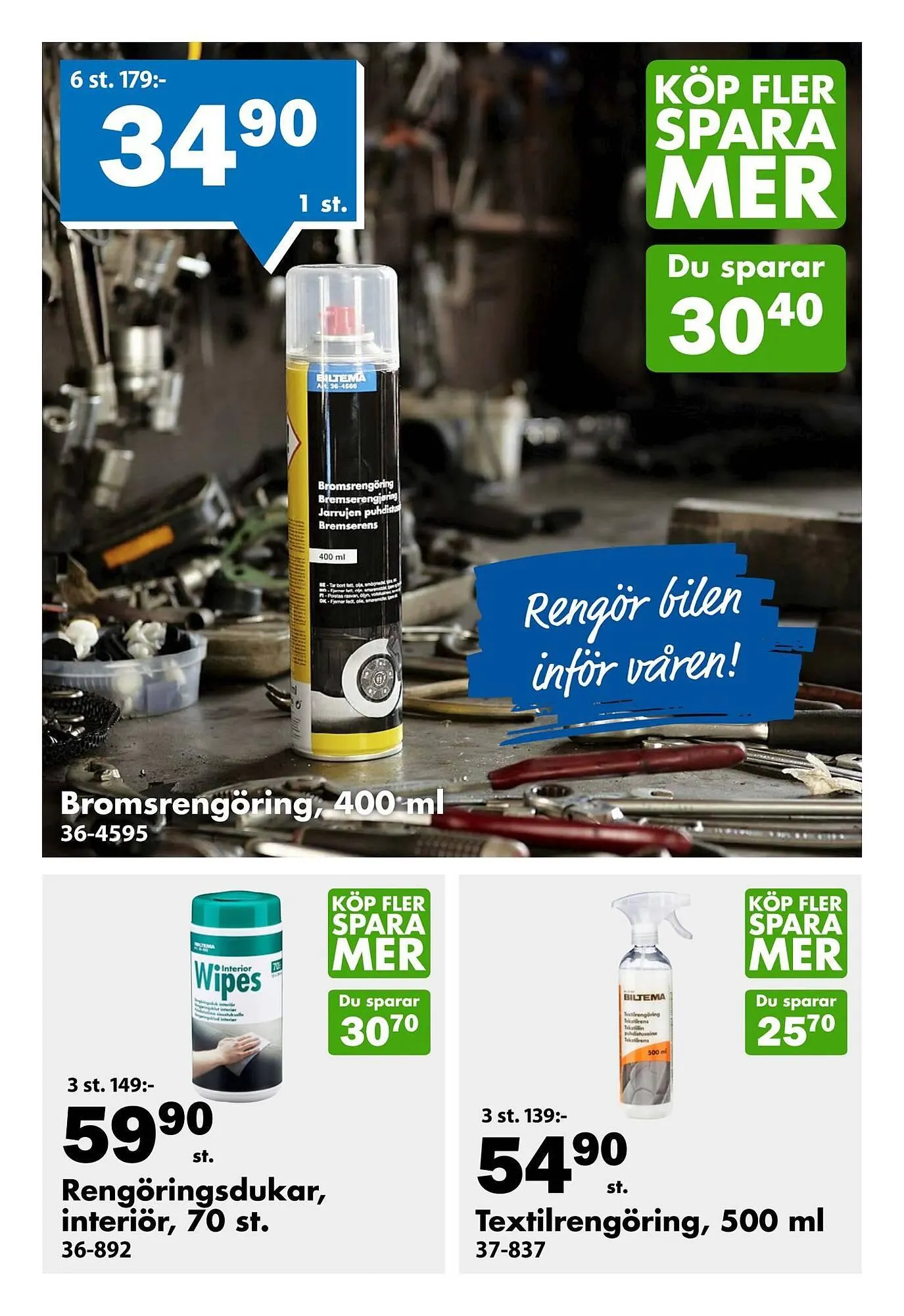 Biltema reklamblad från 25 februari till 25 mars 2026 - Reklamblad sidor 4