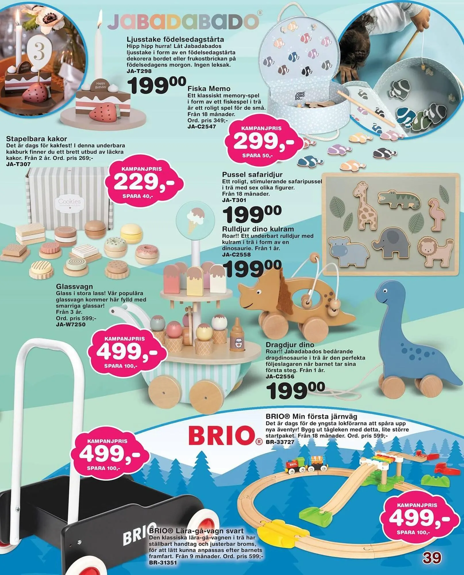 Lekextra reklamblad från 5 april till 18 april 2025 - Reklamblad sidor 39