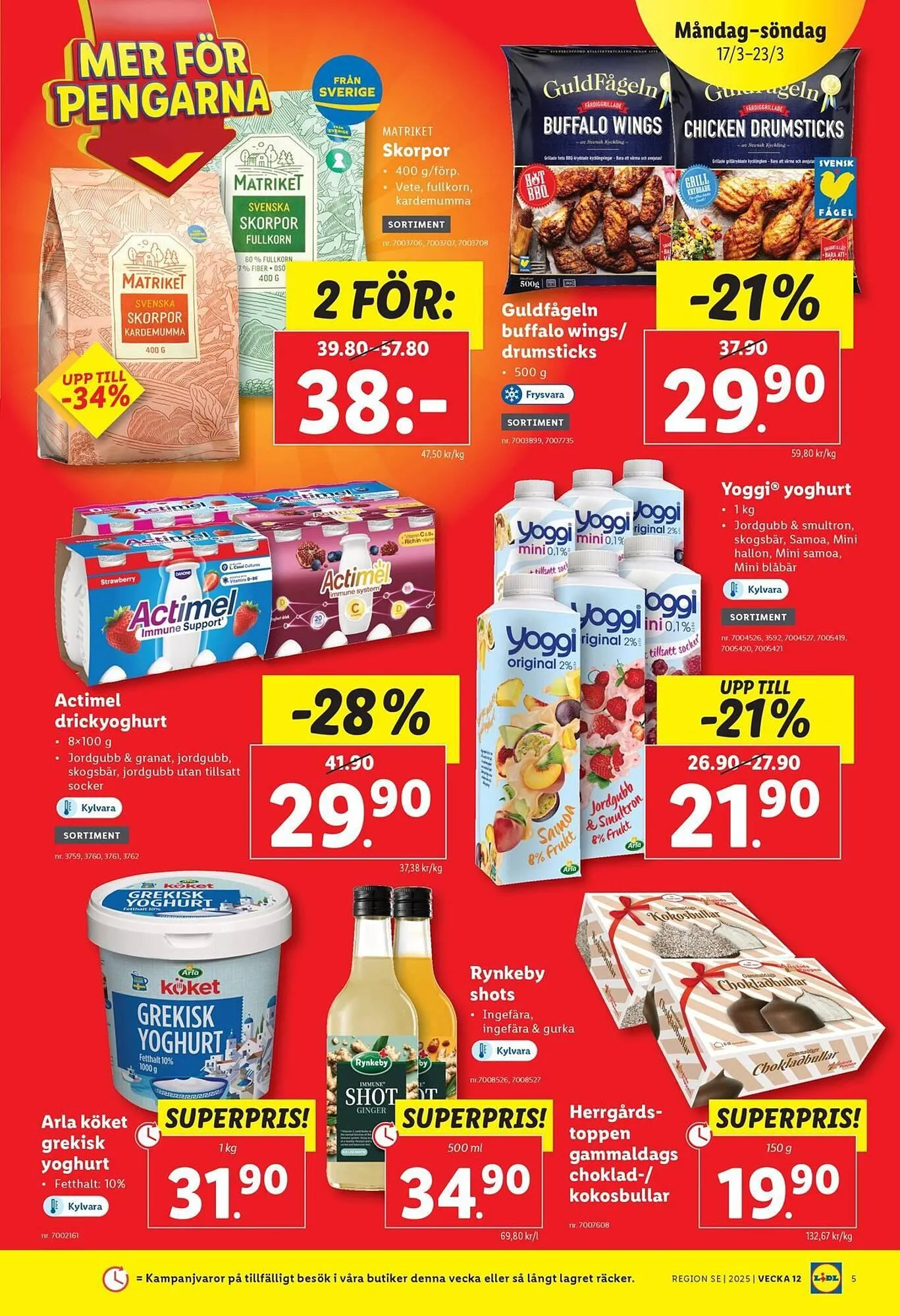 Lidl reklamblad från 17 mars till 23 mars 2025 - Reklamblad sidor 5