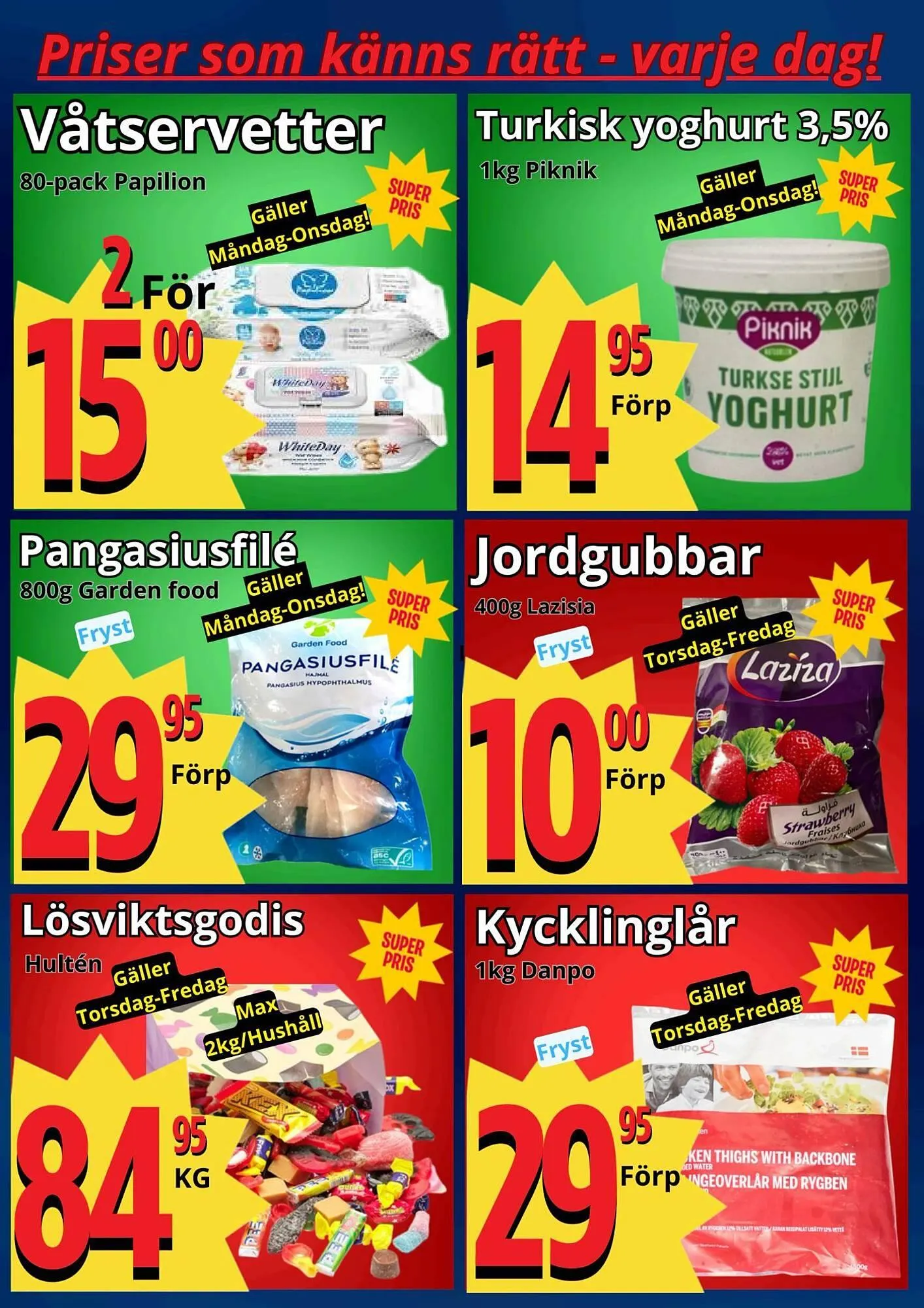 Supergrossen reklamblad från 4 maj till 11 maj 2026 - Reklamblad sidor 2