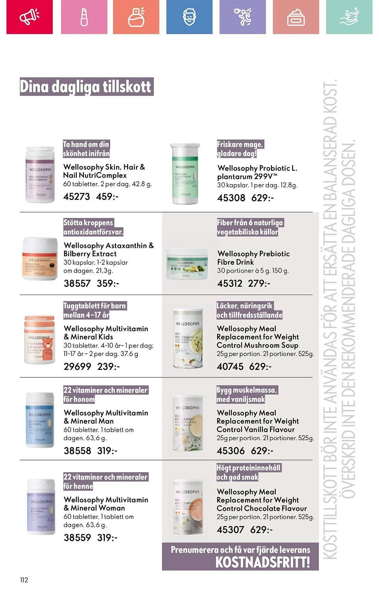 Oriflame reklamblad från 24 augusti till 13 september 2025 - Reklamblad sidor 112