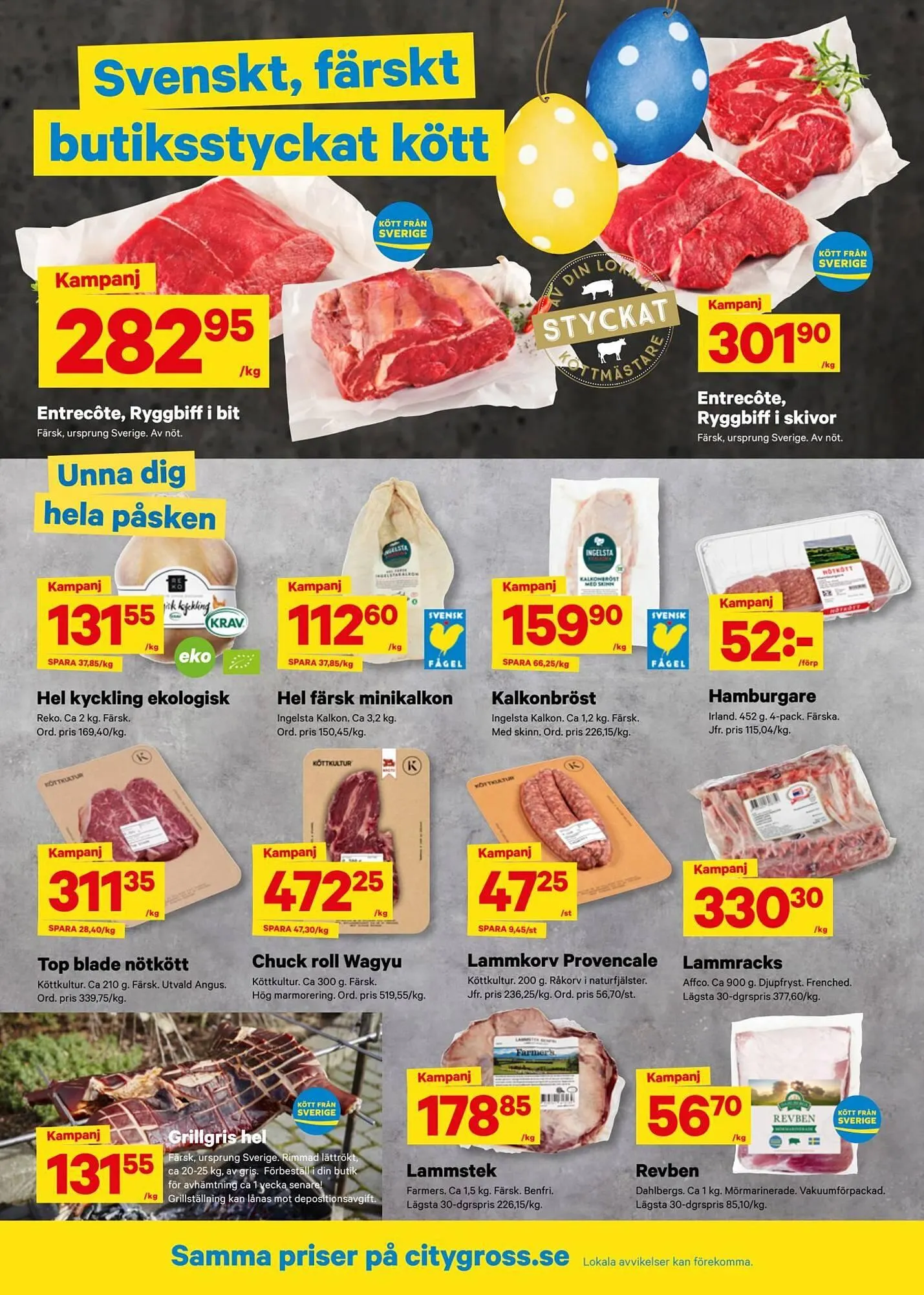 City Gross reklamblad från 30 mars till 7 april 2026 - Reklamblad sidor 4