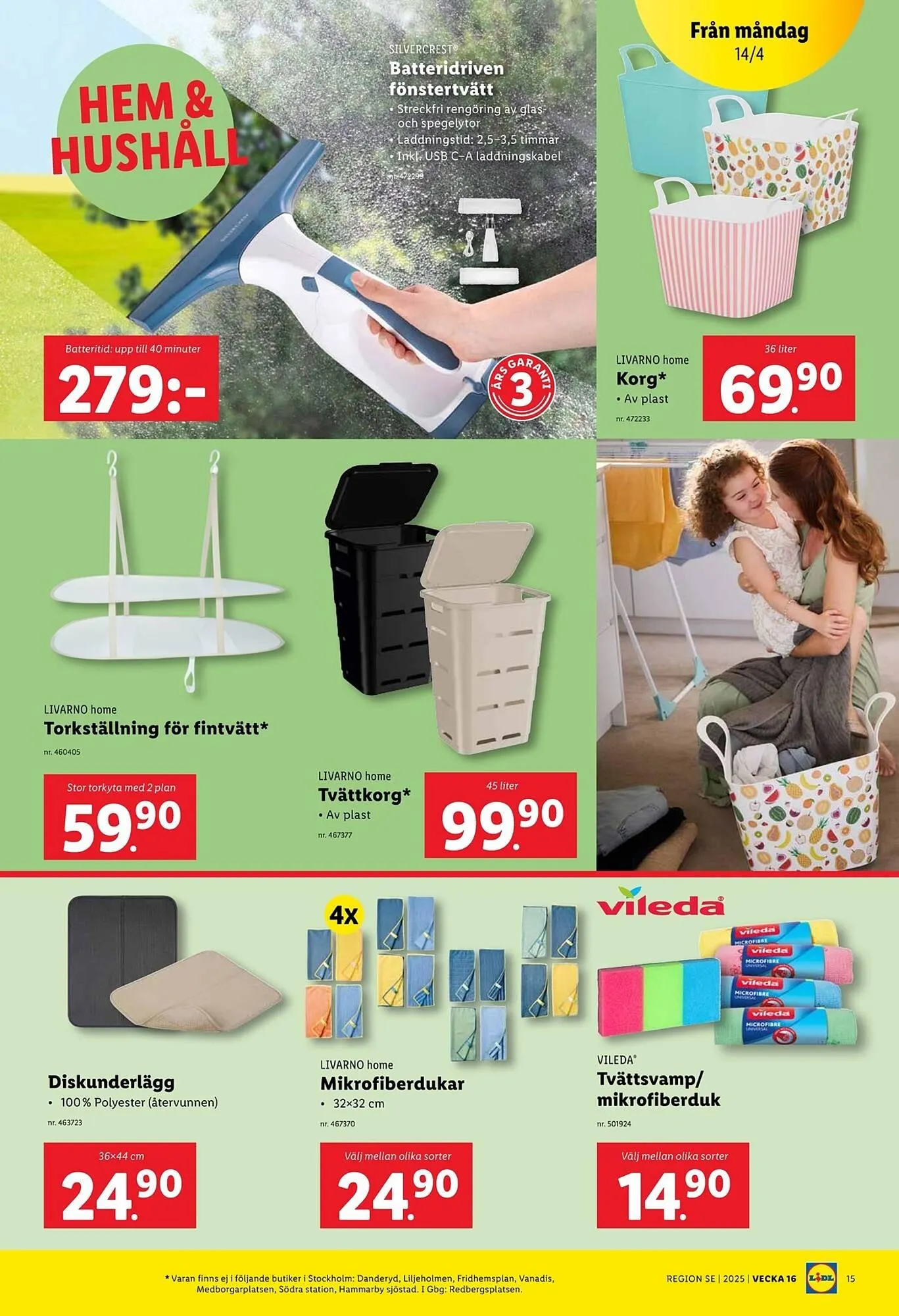 Lidl reklamblad från 14 april till 20 april 2025 - Reklamblad sidor 15