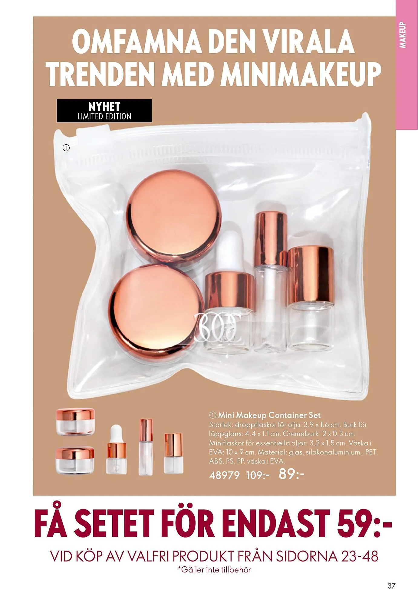 Oriflame reklamblad från 29 oktober till 18 november 2025 - Reklamblad sidor 37