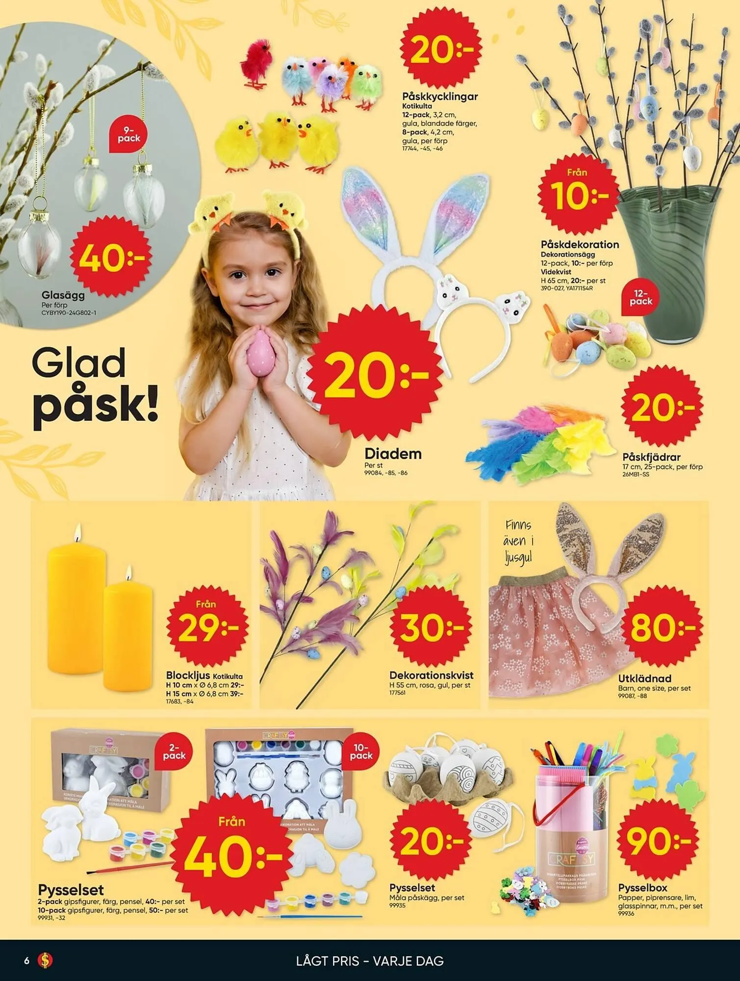 DollarStore annonsblad från 23 mars till 5 april 2026 - Reklamblad sidor 6