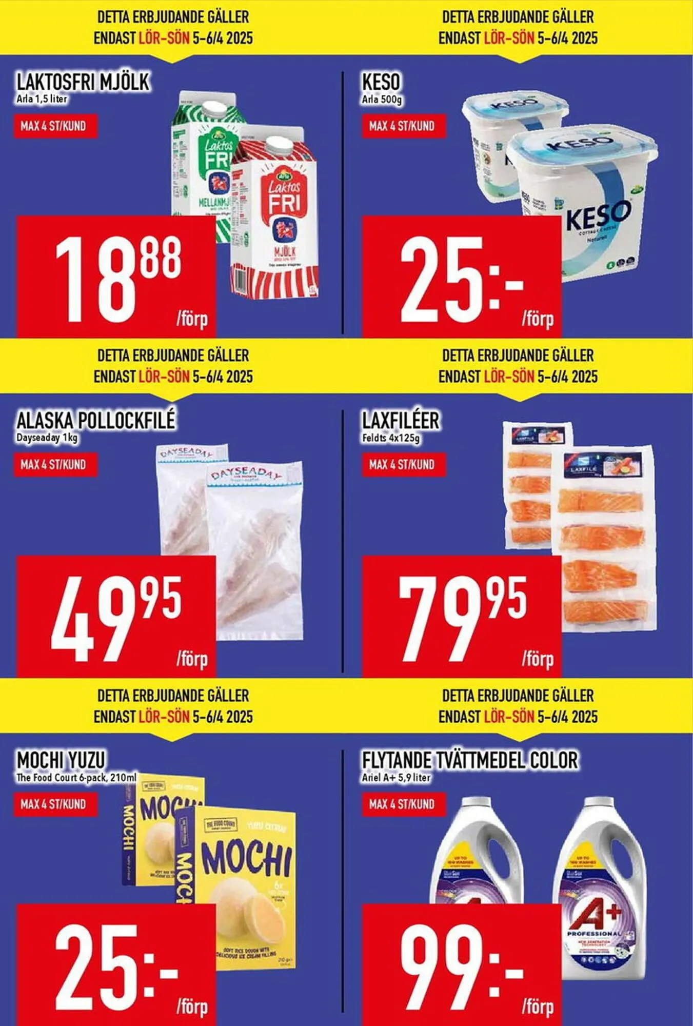 Matdax reklamblad från 31 mars till 6 april 2025 - Reklamblad sidor 6