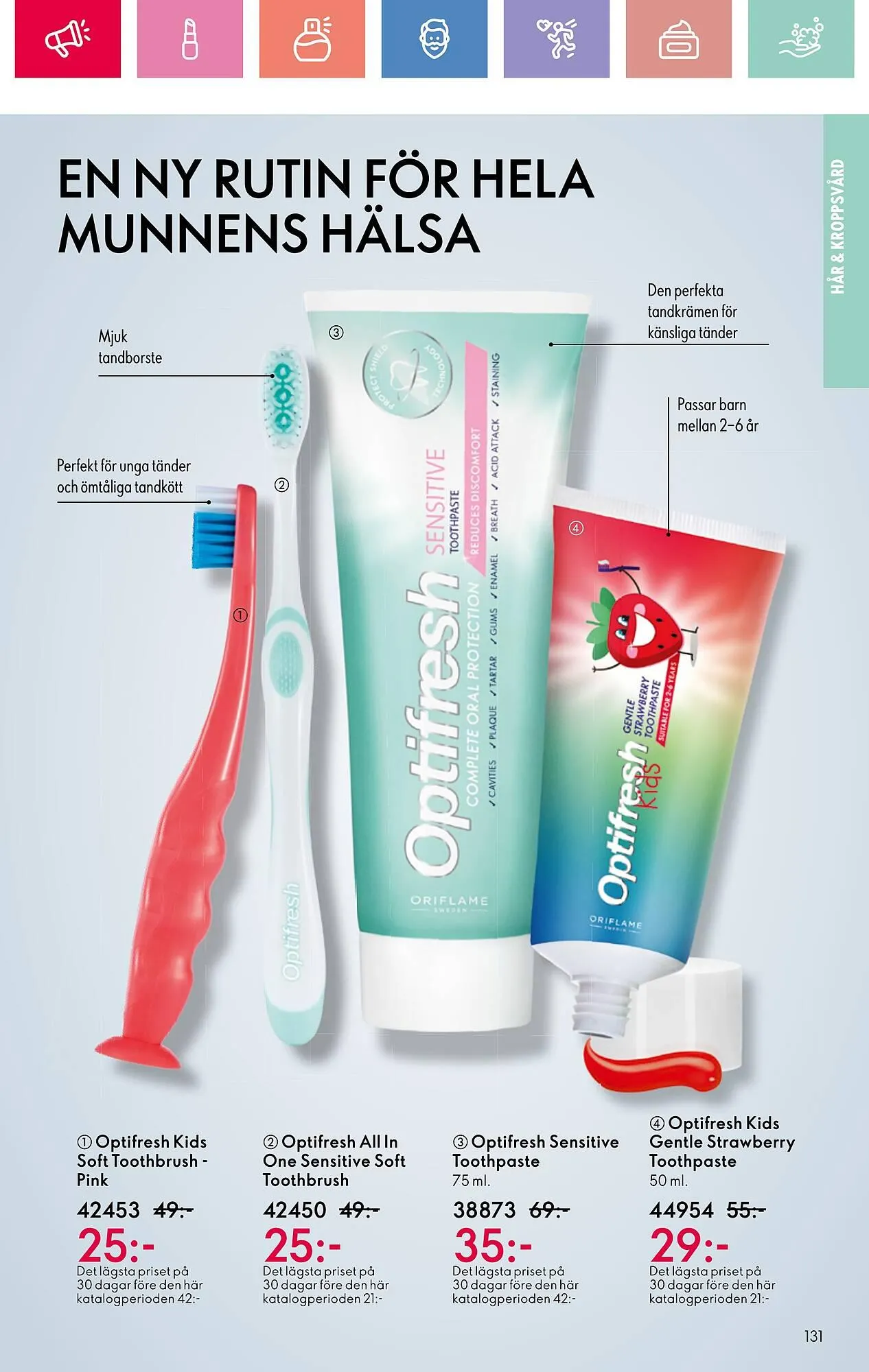 Oriflame reklamblad från 26 januari till 15 februari 2025 - Reklamblad sidor 131