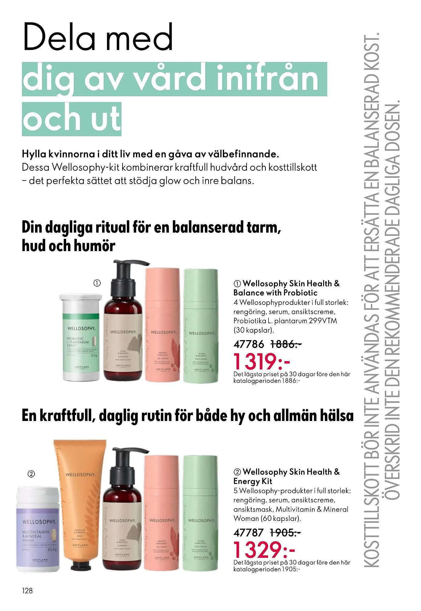 Oriflame reklamblad från 18 februari till 10 mars 2026 - Reklamblad sidor 128