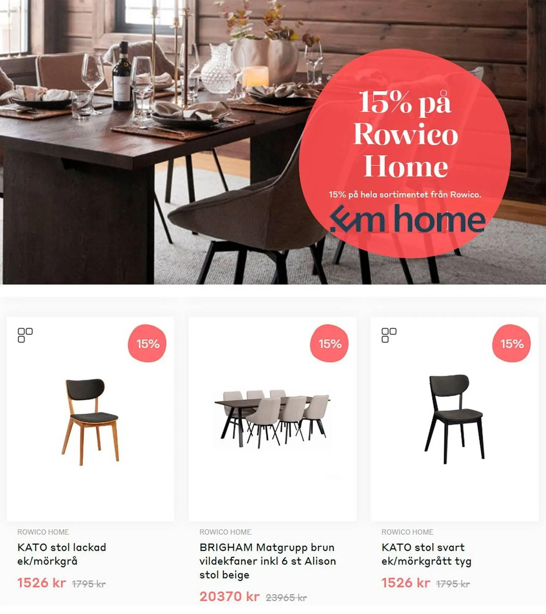 EM Home reklamblad från 3 november till 24 november 2023 - Reklamblad sidor 7