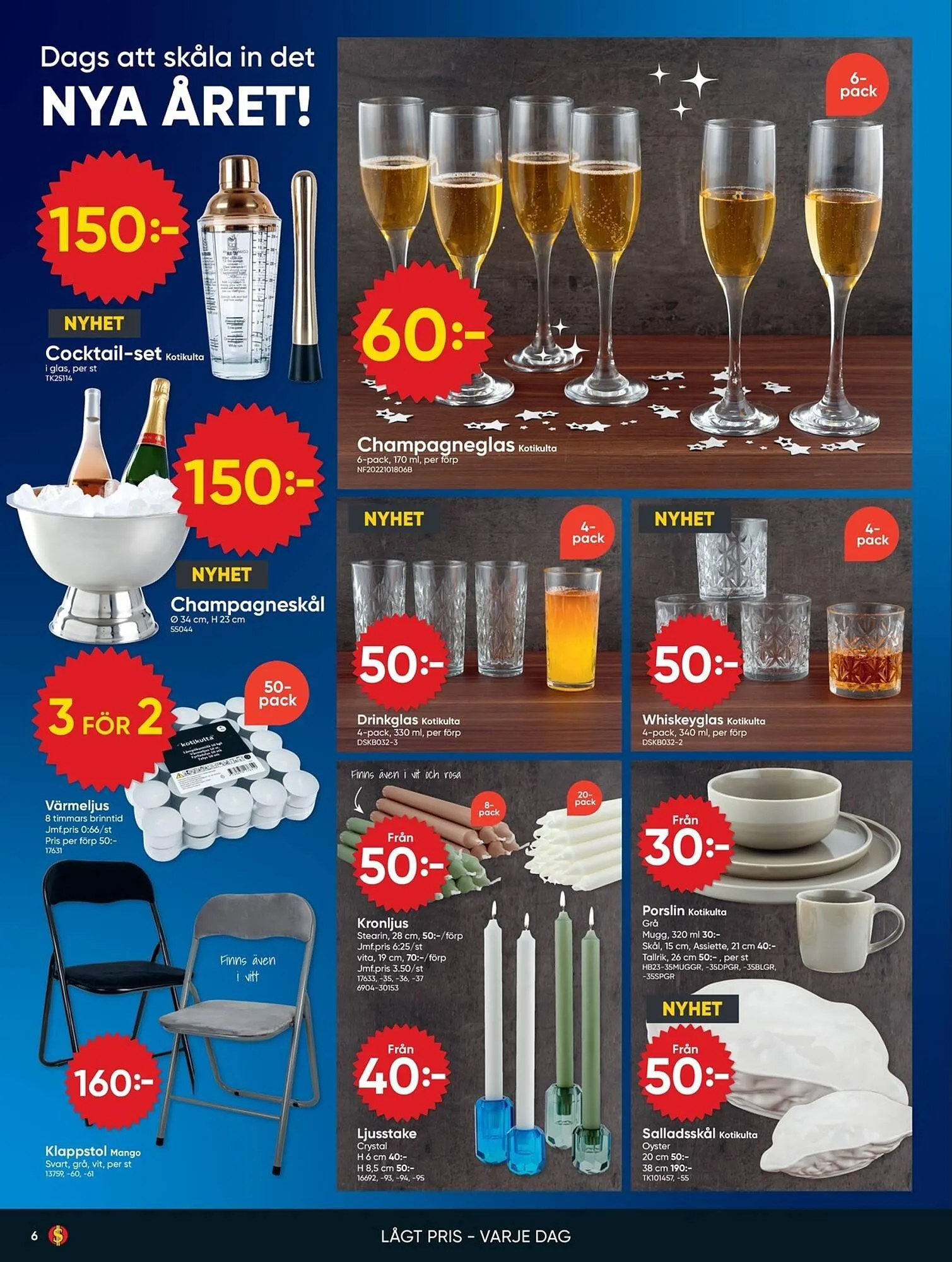 DollarStore annonsblad från 22 december till 4 januari 2026 - Reklamblad sidor 6