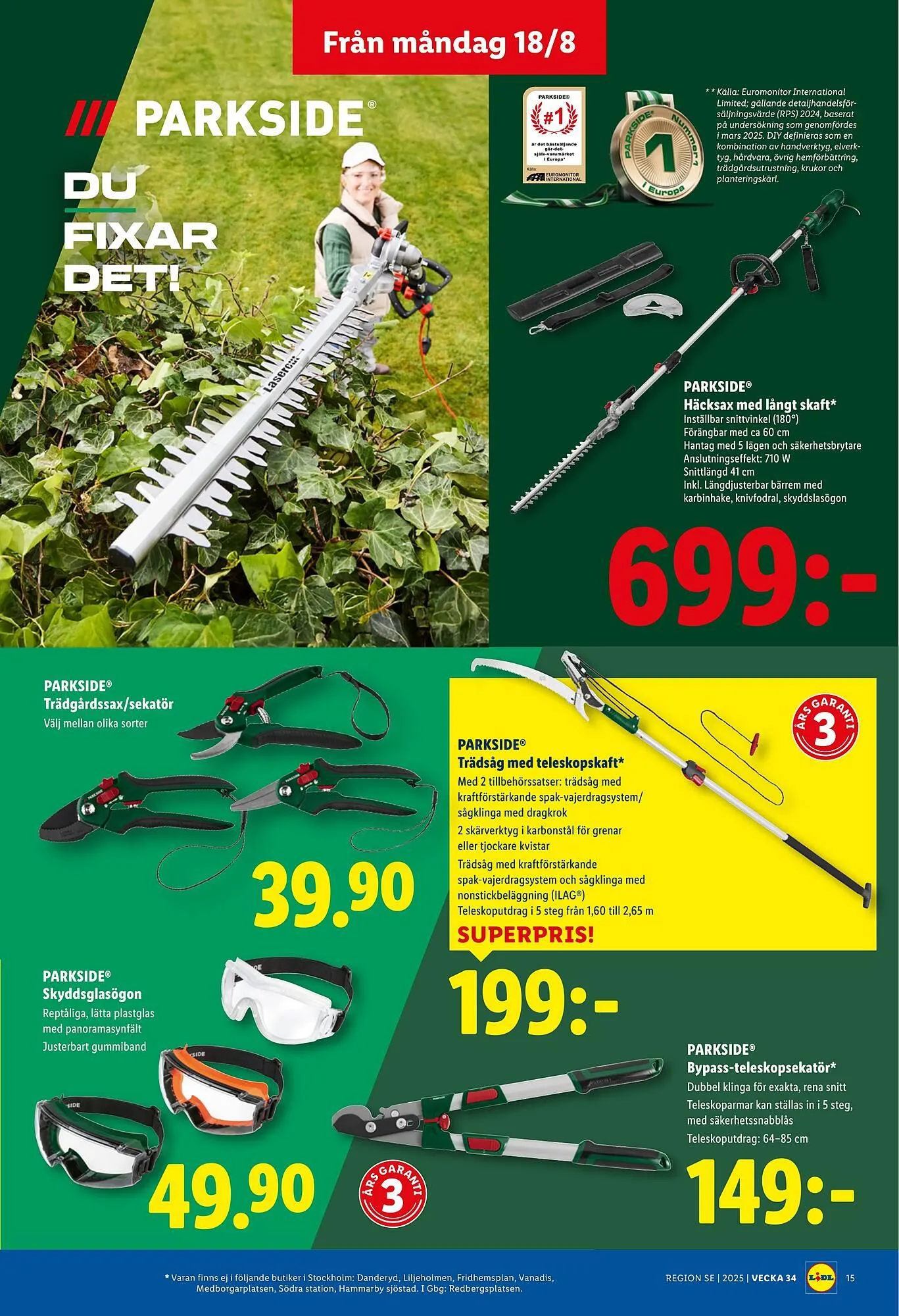 Lidl reklamblad från 18 augusti till 24 augusti 2025 - Reklamblad sidor 18