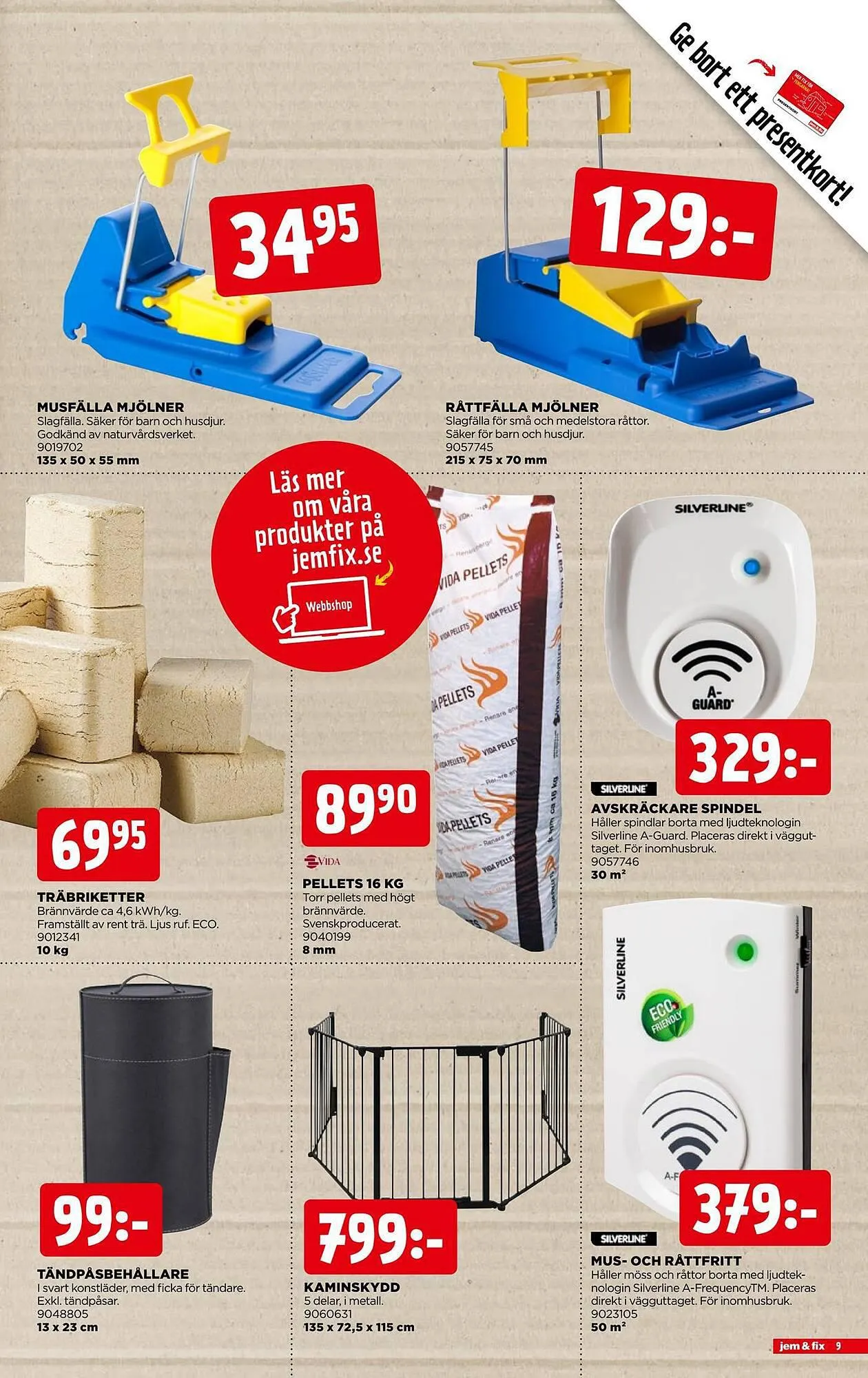 Jem&Fix reklamblad från 24 september till 8 oktober 2023 - Reklamblad sidor 9
