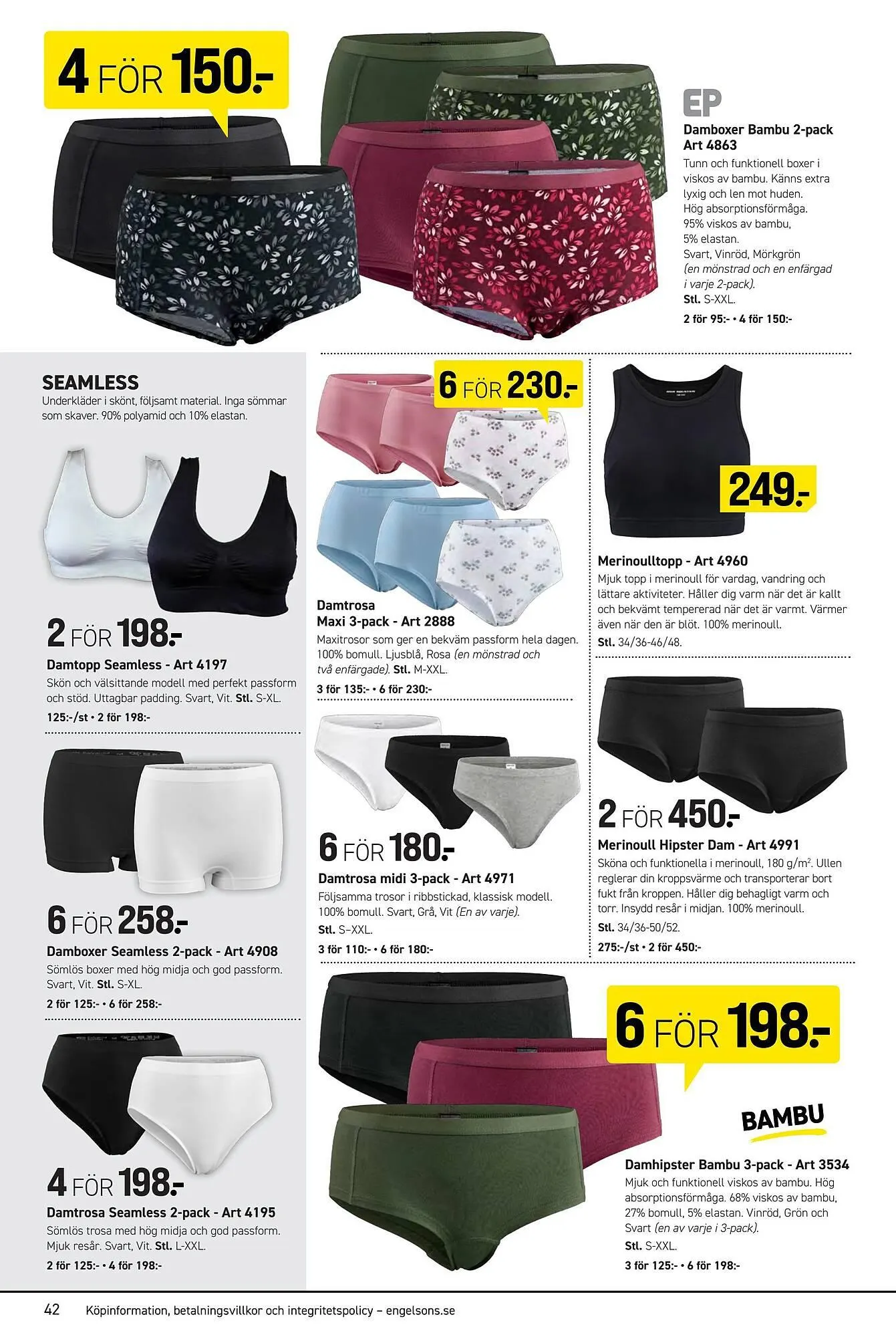 Engelsons reklamblad från 11 november till 25 december 2025 - Reklamblad sidor 42