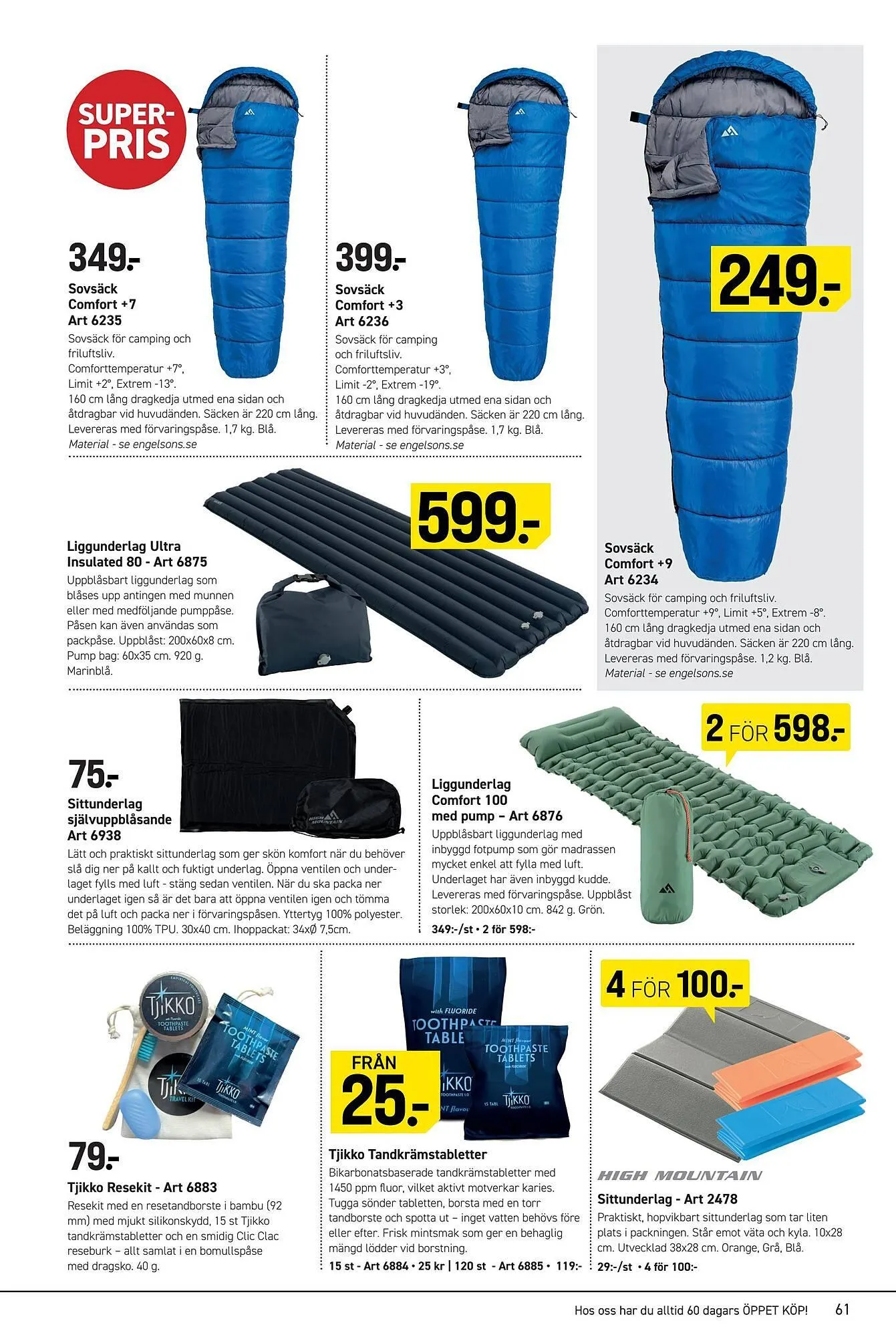 Engelsons katalog från 11 maj till 17 maj 2026 - Reklamblad sidor 61