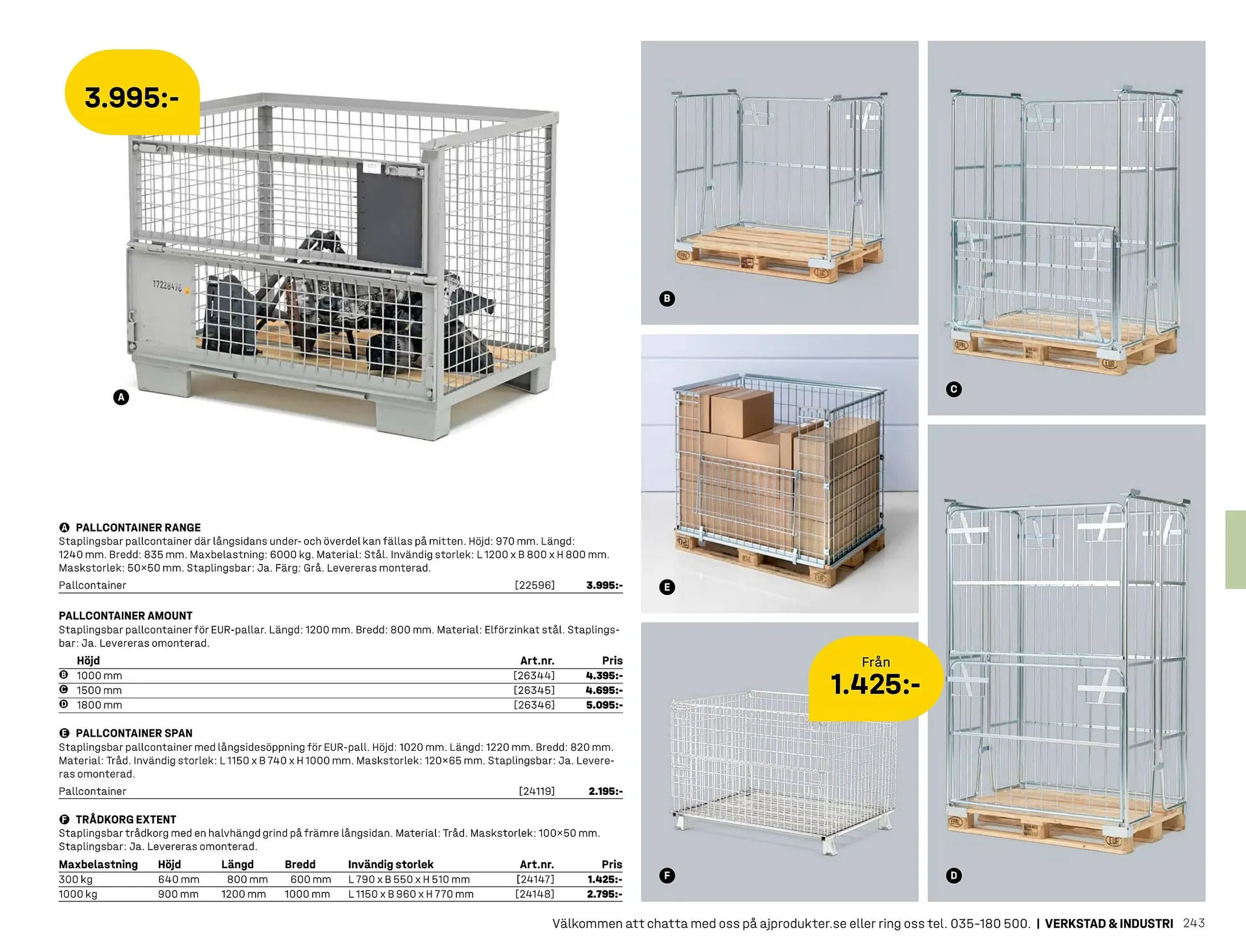 AJ Produkter reklamblad från 1 januari till 31 december 2025 - Reklamblad sidor 243