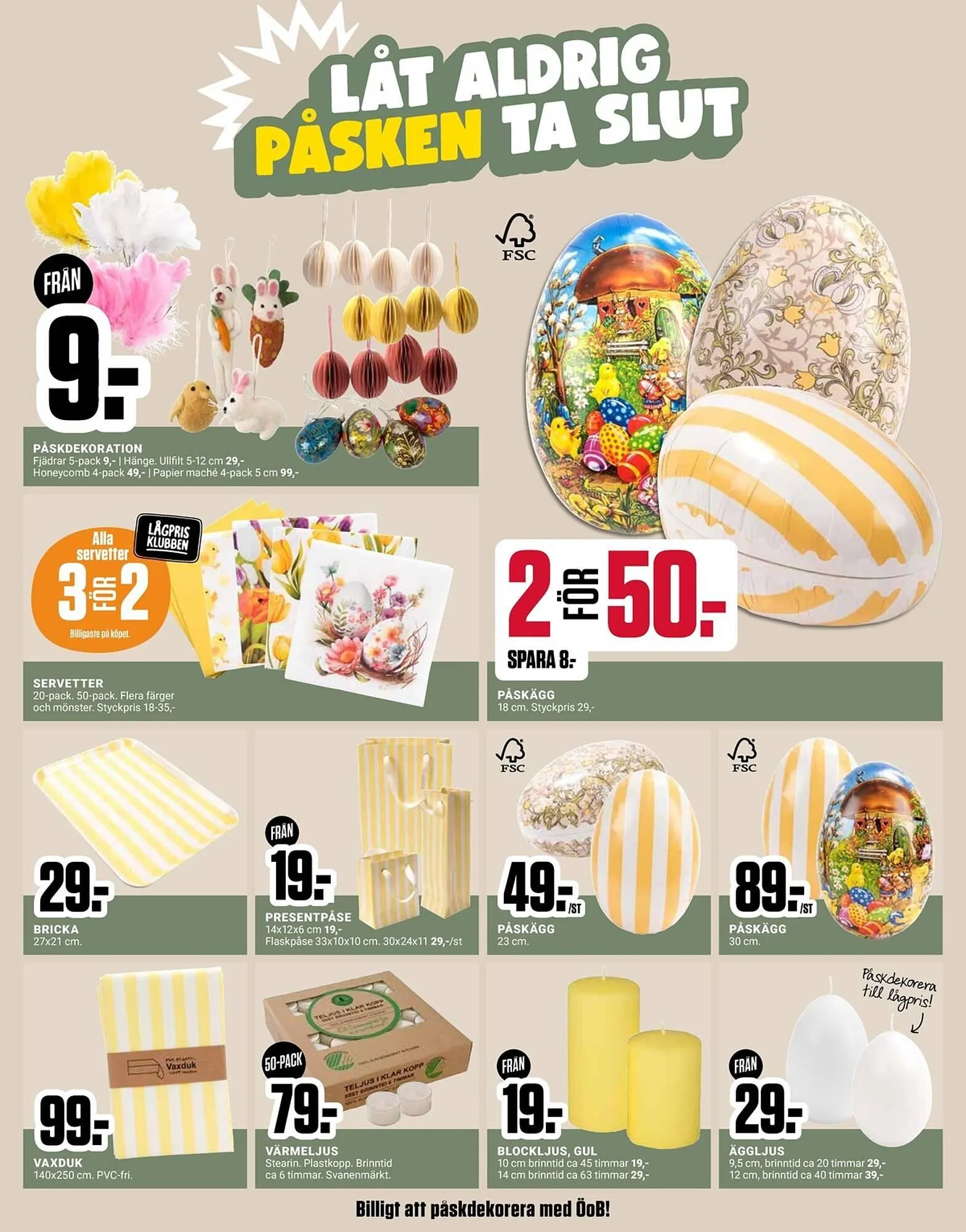 ÖoB reklamblad från 17 mars till 23 mars 2025 - Reklamblad sidor 7
