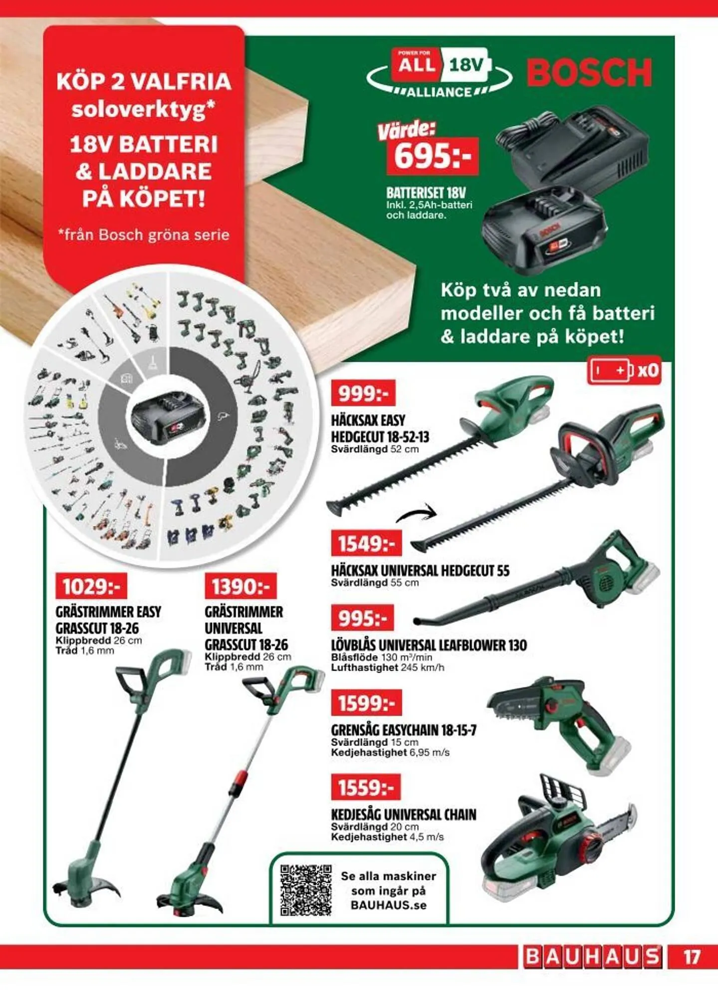 Bauhaus reklamblad från 28 april till 11 maj 2025 - Reklamblad sidor 17