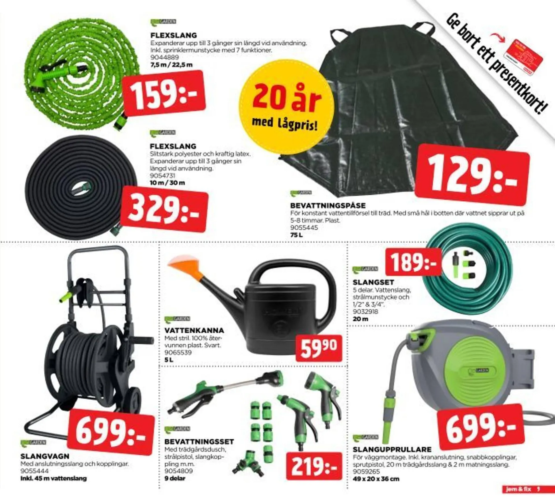 Jem&Fix reklamblad från 21 april till 27 april 2025 - Reklamblad sidor 9