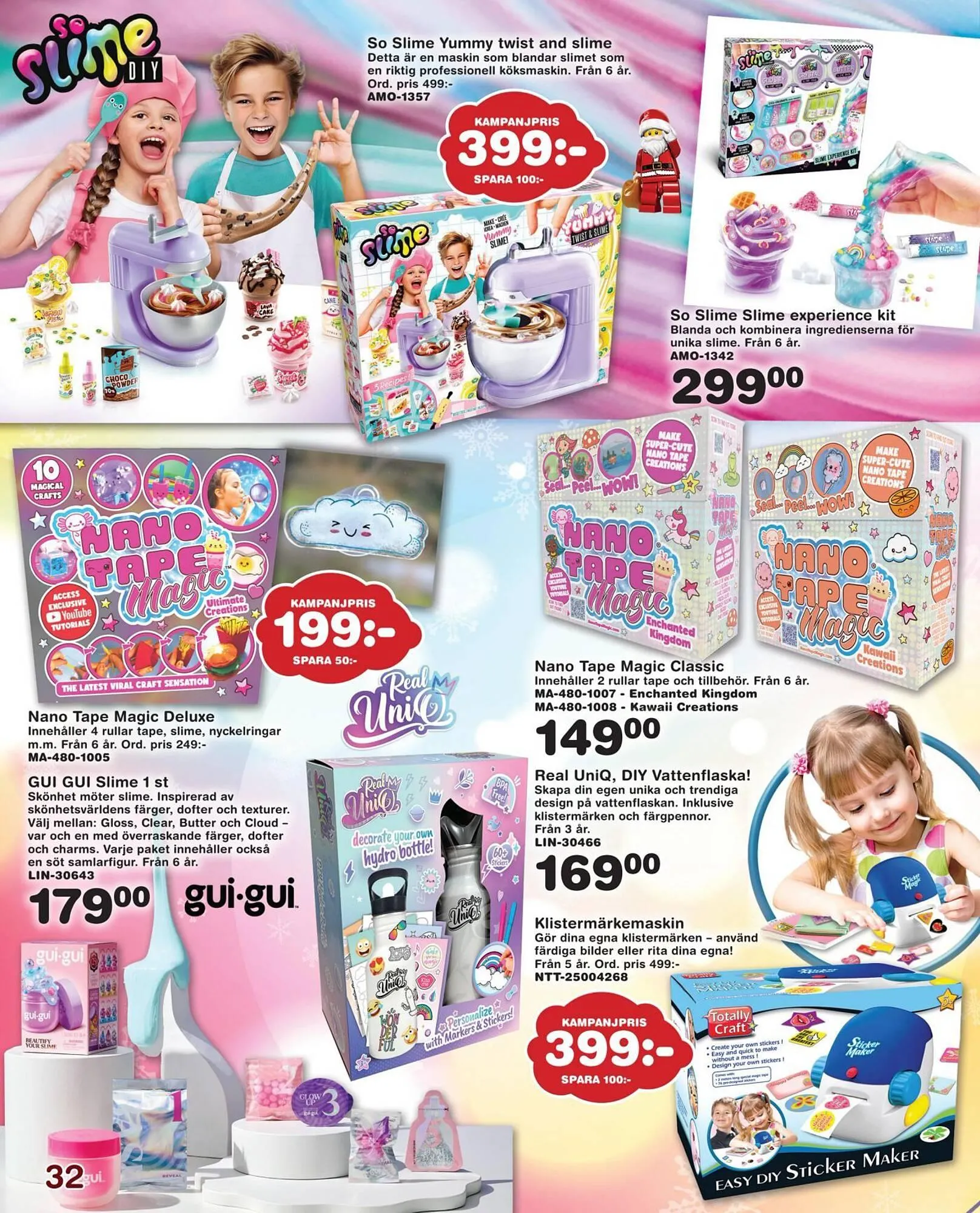 Lekextra reklamblad från 7 november till 31 december 2025 - Reklamblad sidor 32