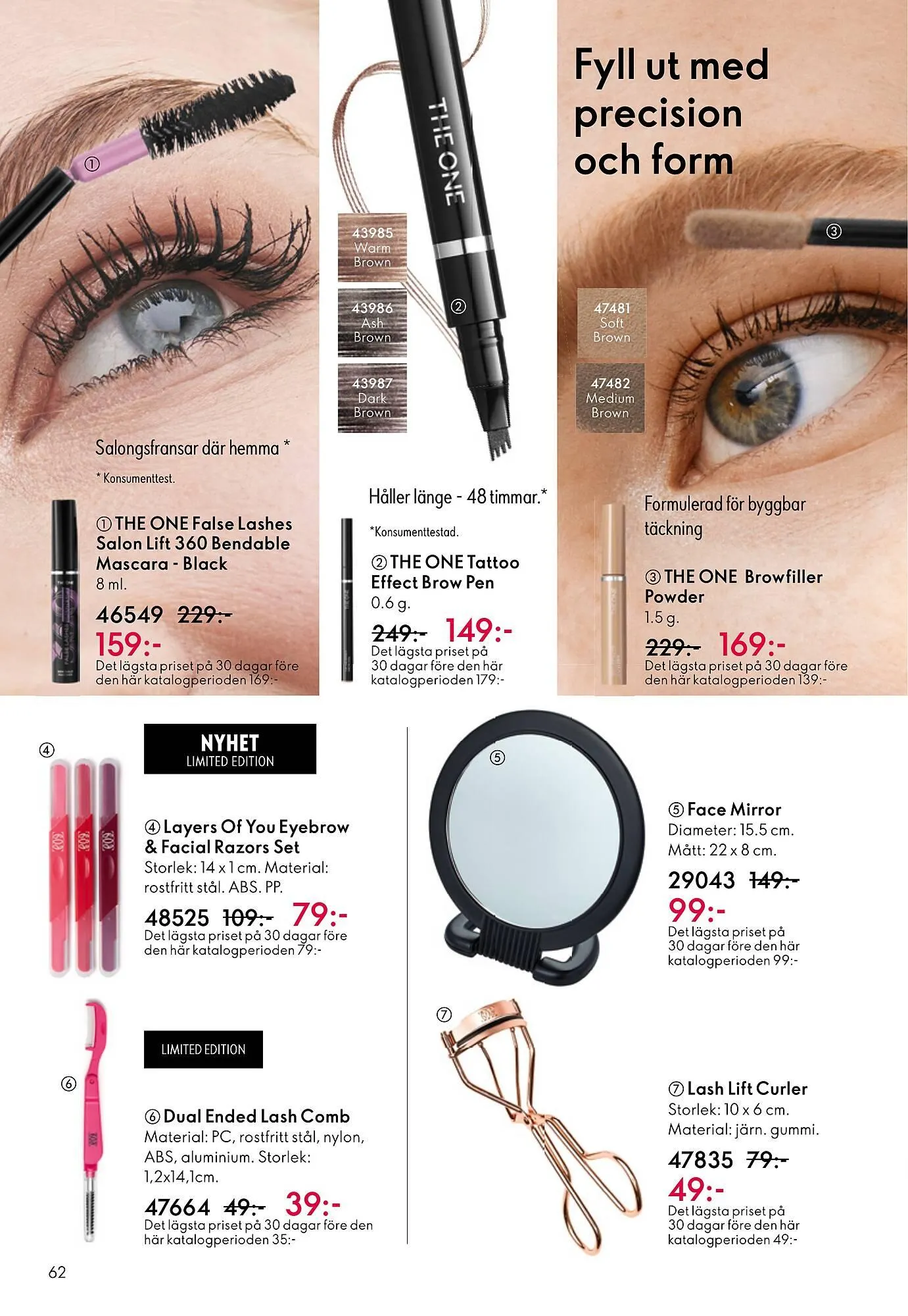 Oriflame reklamblad från 14 september till 7 oktober 2025 - Reklamblad sidor 62