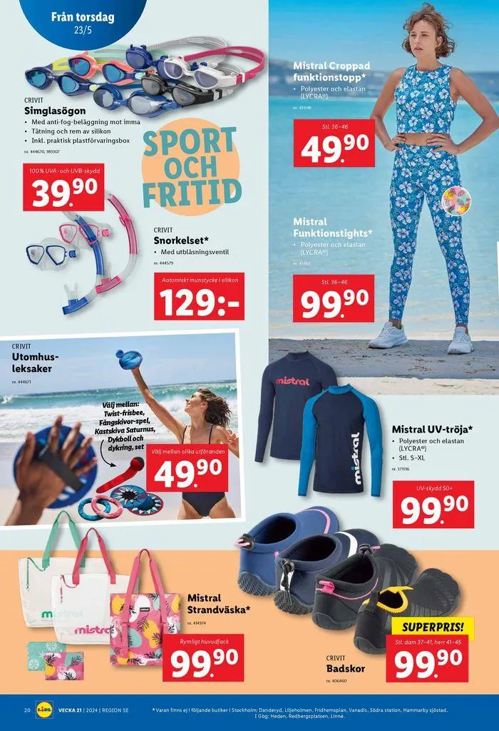 Nationell ERBJUDANDEN VECKA 21 från 20 maj till 26 maj 2024 - Reklamblad sidor 22