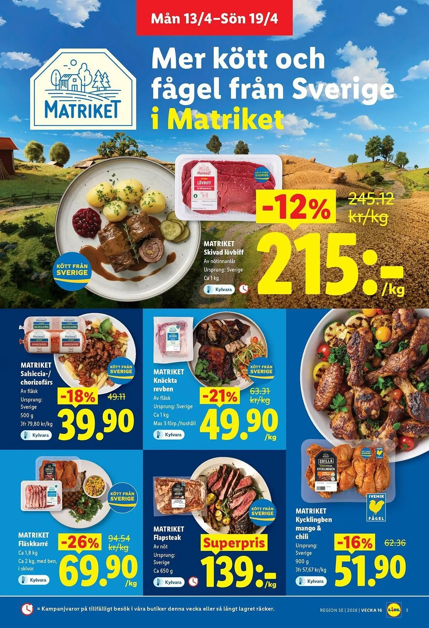 Lidl reklamblad från 13 april till 19 april 2026 - Reklamblad sidor 3