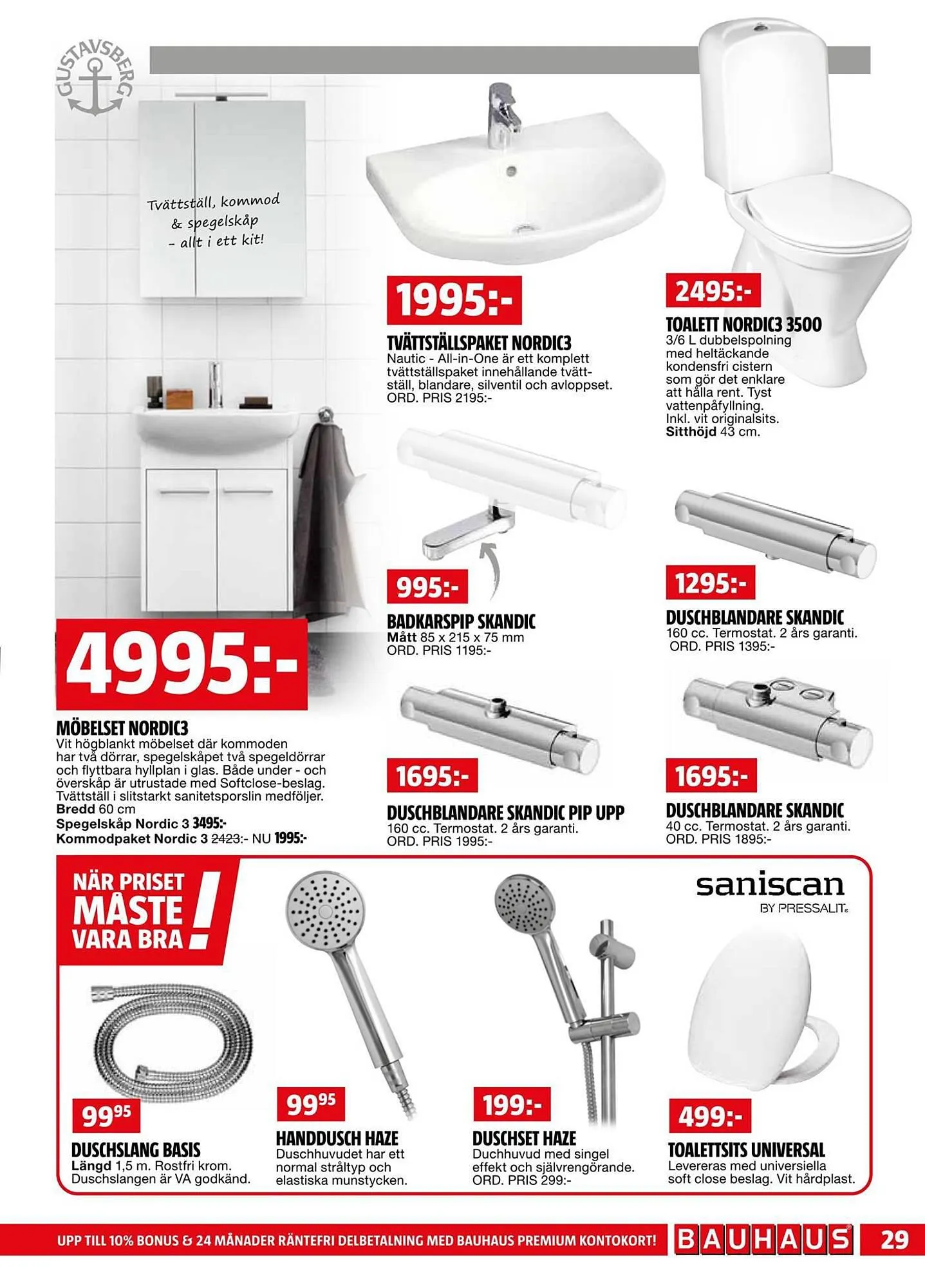 Bauhaus reklamblad från 1 oktober till 15 oktober 2023 - Reklamblad sidor 29