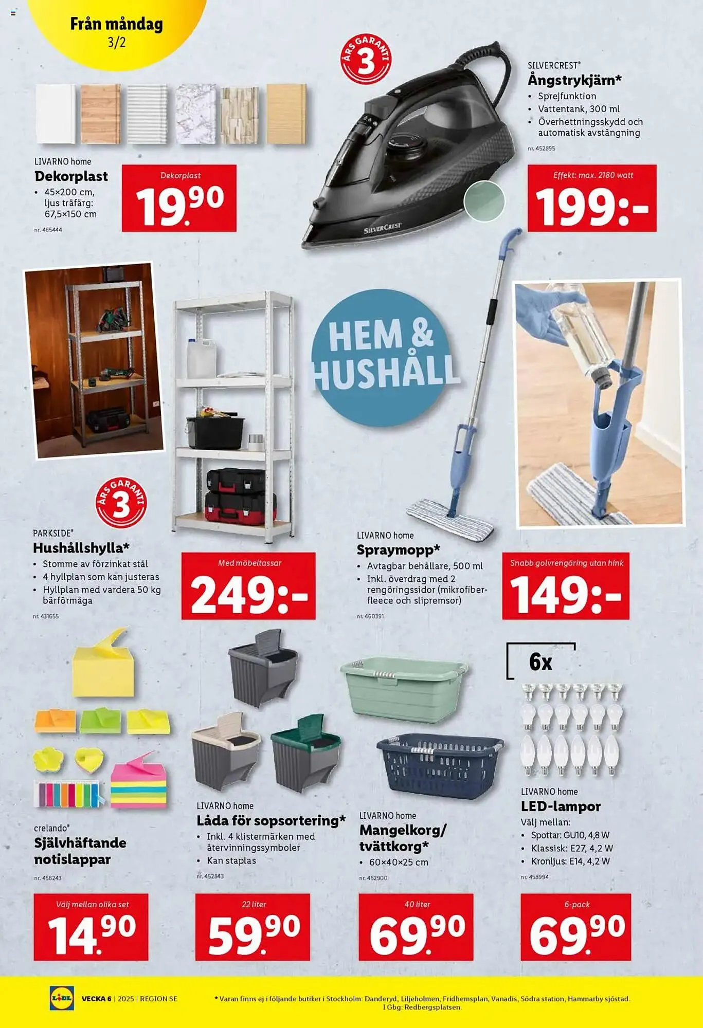 Lidl reklamblad från 3 februari till 9 februari 2025 - Reklamblad sidor 17
