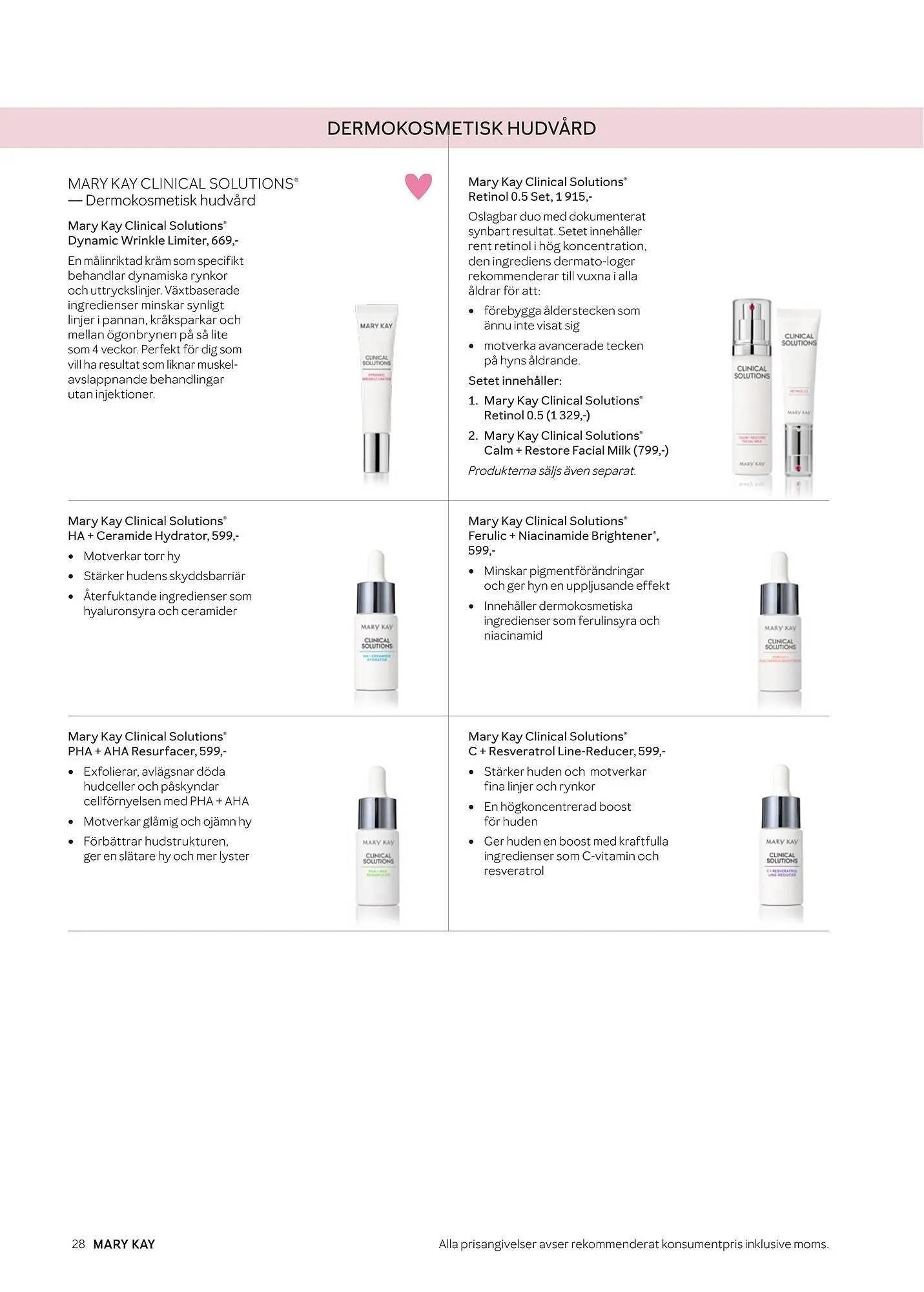 Mary Kay reklamblad från 8 april till 30 april 2025 - Reklamblad sidor 28