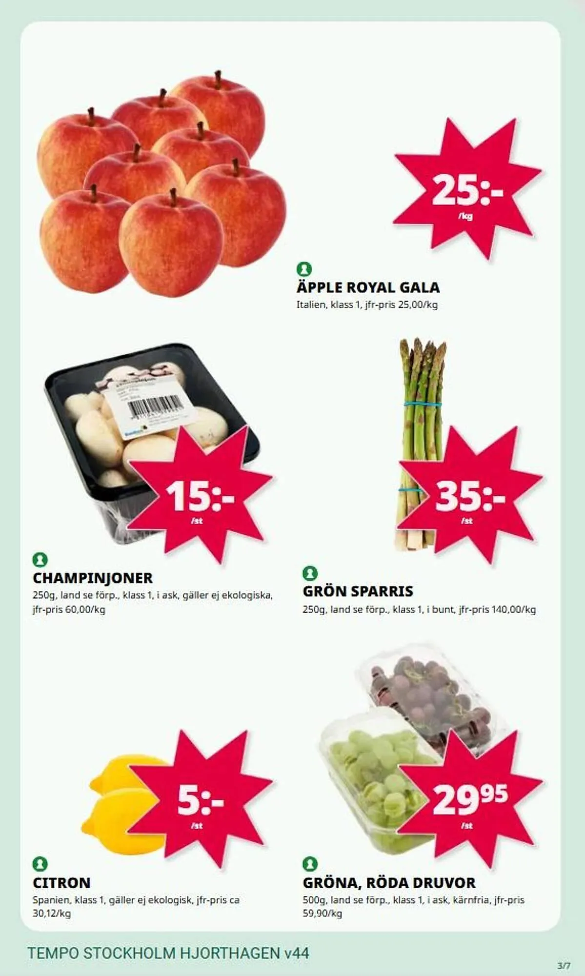 Tempo reklamblad från 27 oktober till 2 november 2025 - Reklamblad sidor 3