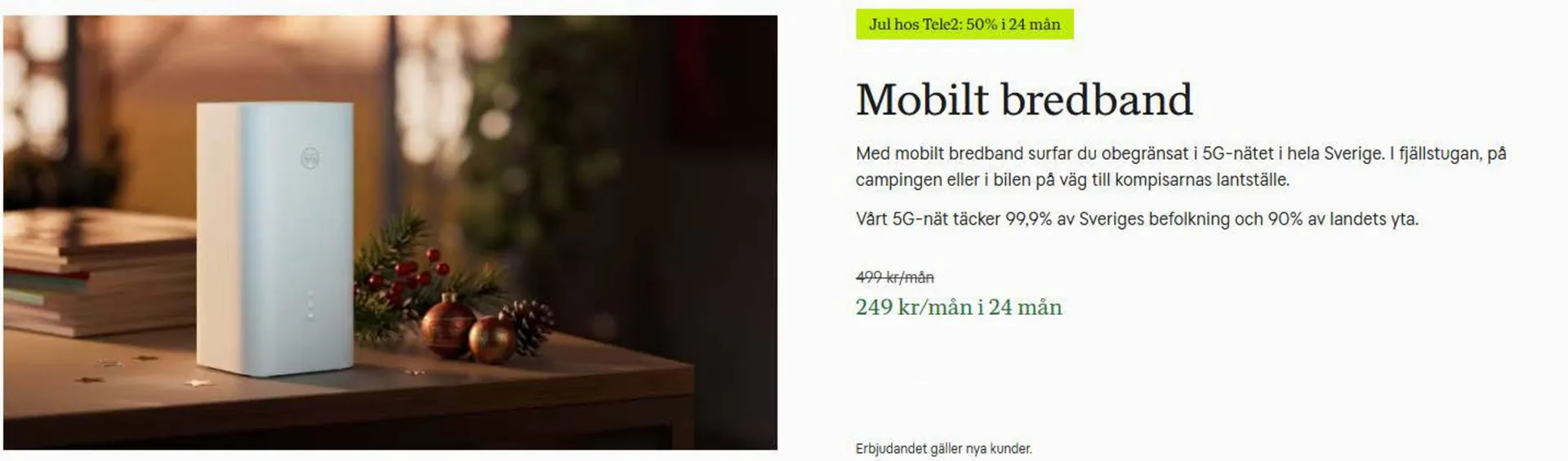 Tele2 reklamblad från 9 december till 24 december 2025 - Reklamblad sidor 3