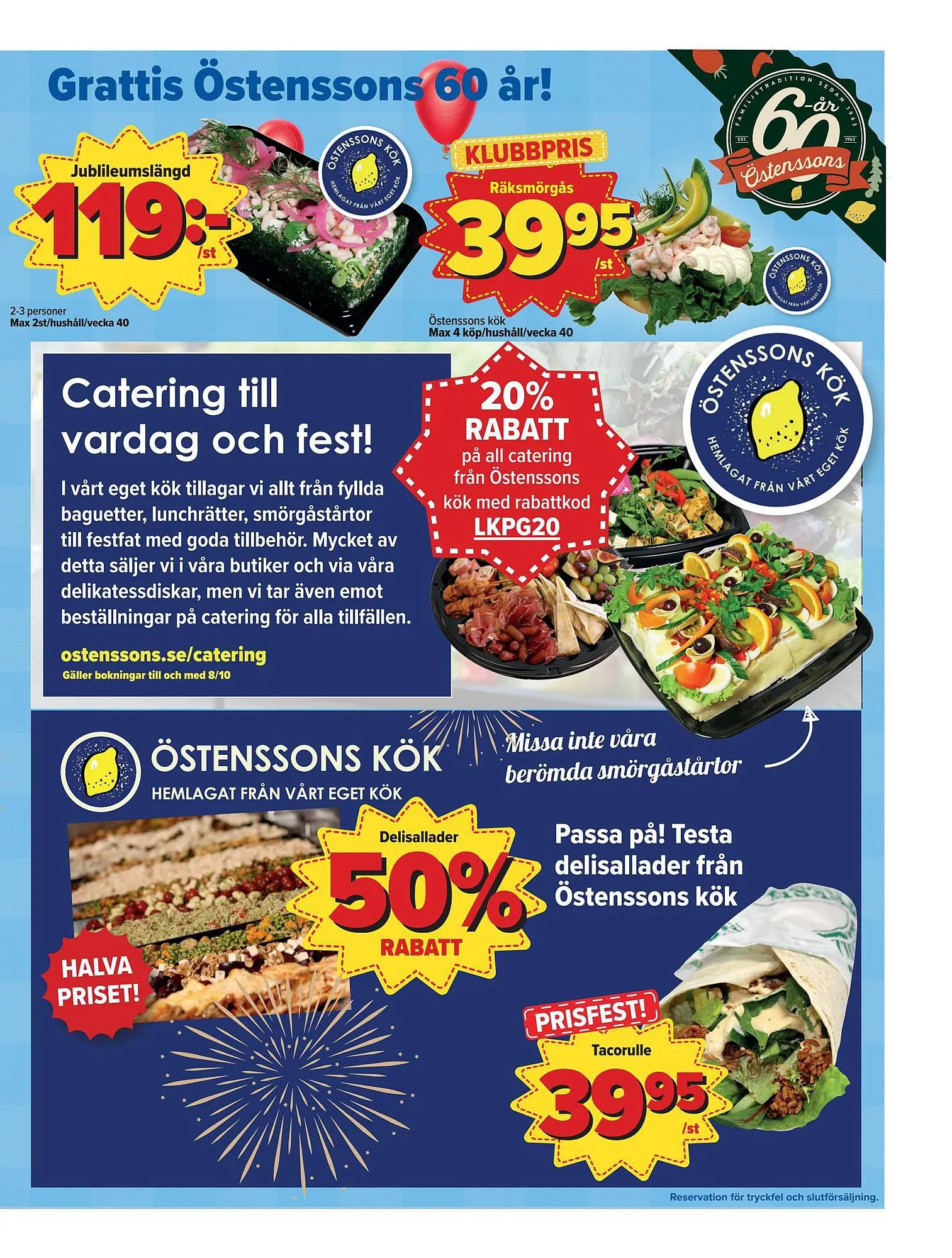 Östenssons reklamblad från 1 oktober till 8 oktober 2023 - Reklamblad sidor 3