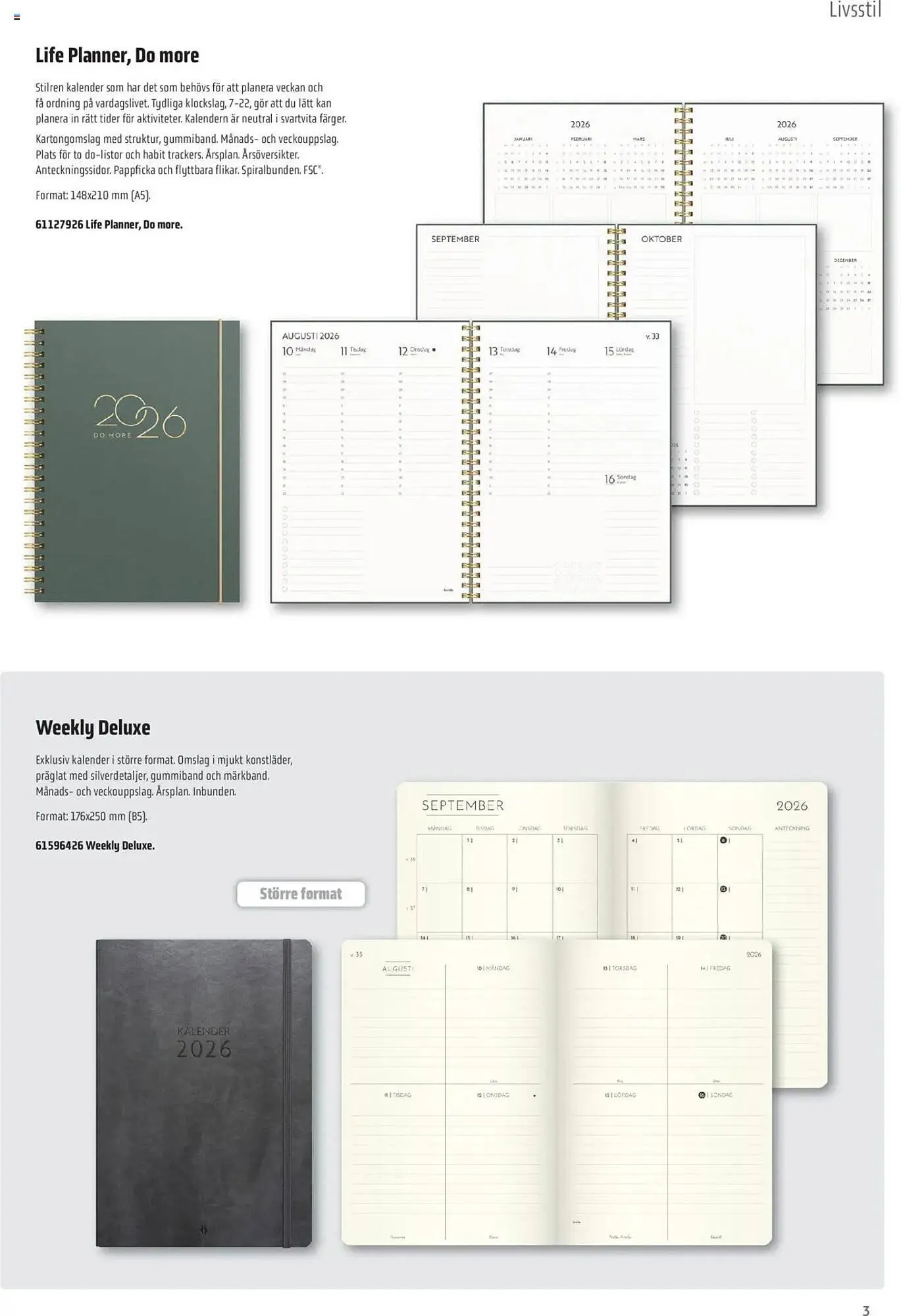 Office Depot reklamblad från 8 september till 30 april 2026 - Reklamblad sidor 3