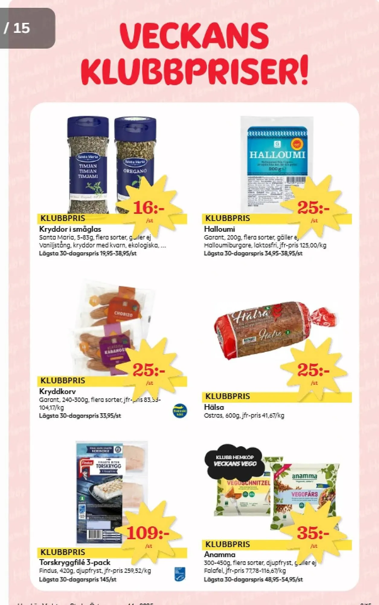 Östenssons reklamblad från 27 oktober till 2 november 2025 - Reklamblad sidor 3